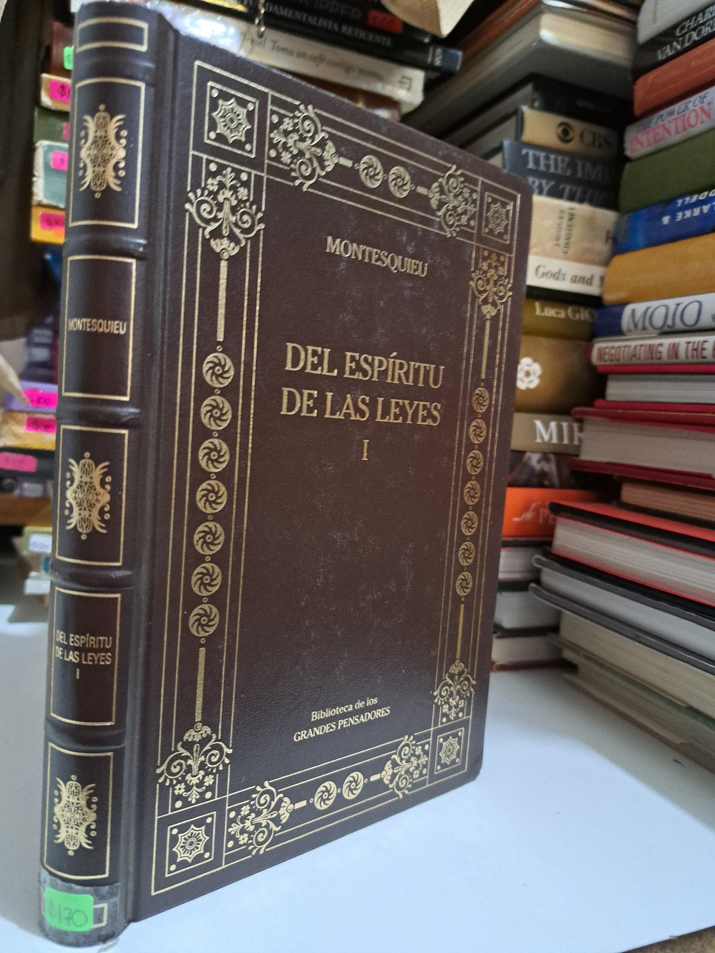 DEL ESPÍRITU DE LAS LEYES I MONTESQUIEU USADO NOVELA JUÁREZ