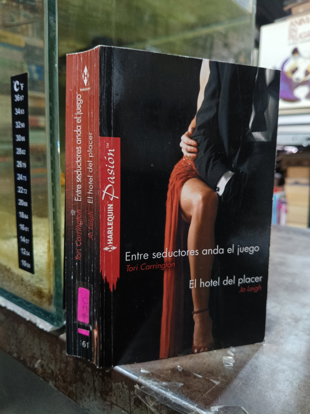 ENTRE SEDUCTORES ANDA EL JUEGO POR TORI CARRINGTON EL HOTEL DEL PLACER POR JO LEIGH USADO NOVELA ALDAMA