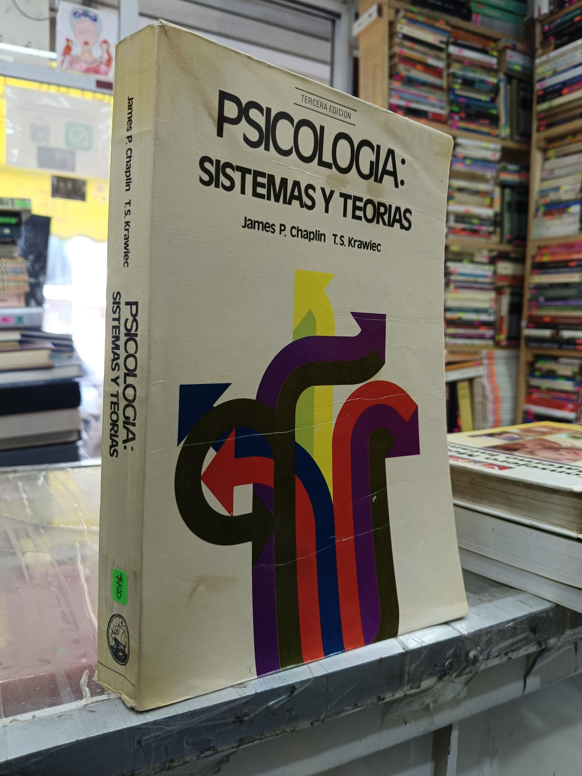 PSICOLOGIA SISTEMAS Y TEORIAS POR JAMES P. CHAPLIN T.S. KRAWIEC USADO PSICOLOGIA JUÁREZ 507