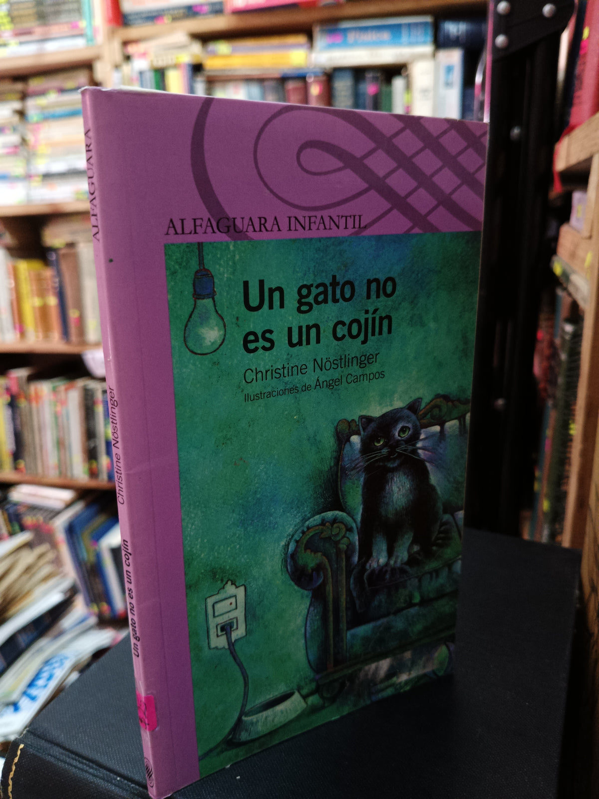 UN GATO NO ES UN COJIN CHRISTINE NOSTLINGER USADO INFANTIL LITERARIO 305