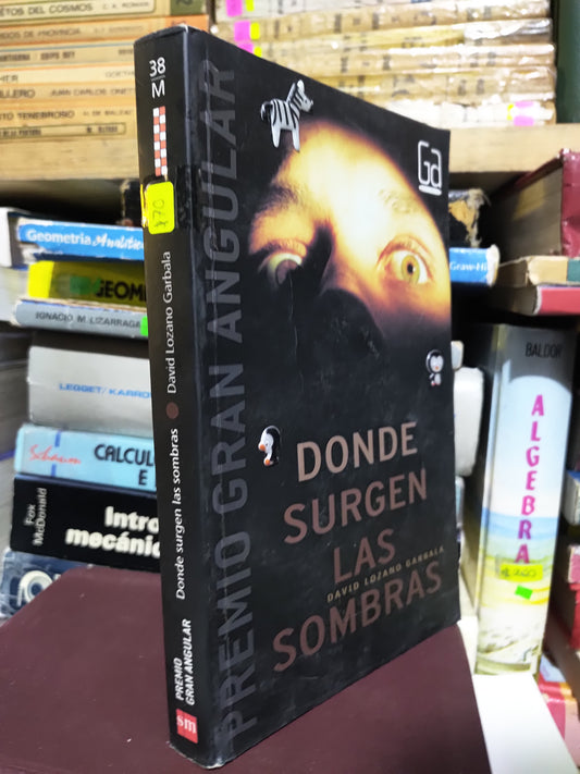 DONDE SURGEN LAS SOMBRAS POR DAVID LOZANO GARBALA USADO NOVELAS JUAREZ 507