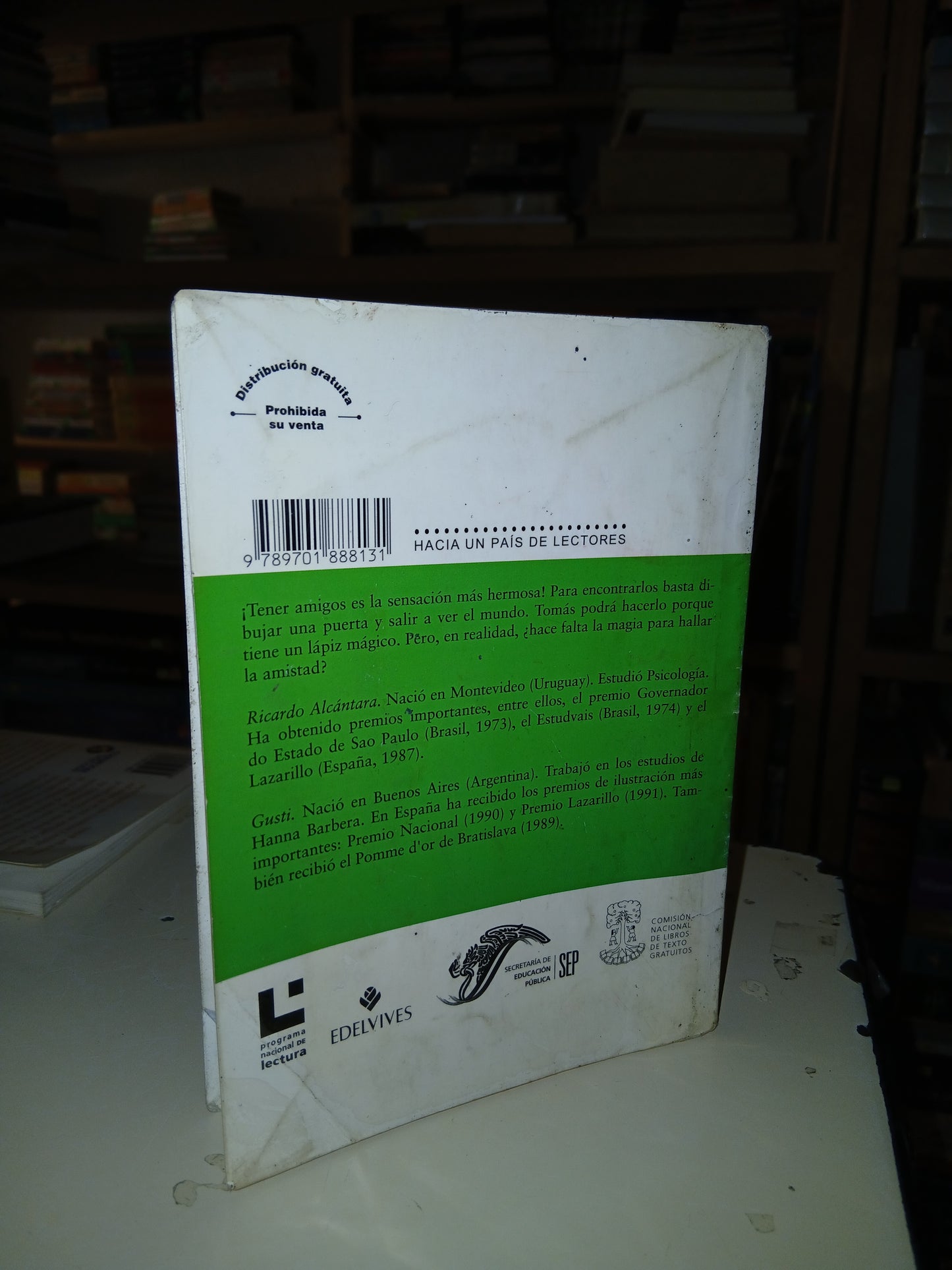 TOMÁS Y EL LÁPIZ MÁGICO POR RICARDO ALCÁNTARA USADO INFANTIL LITERARIO 207