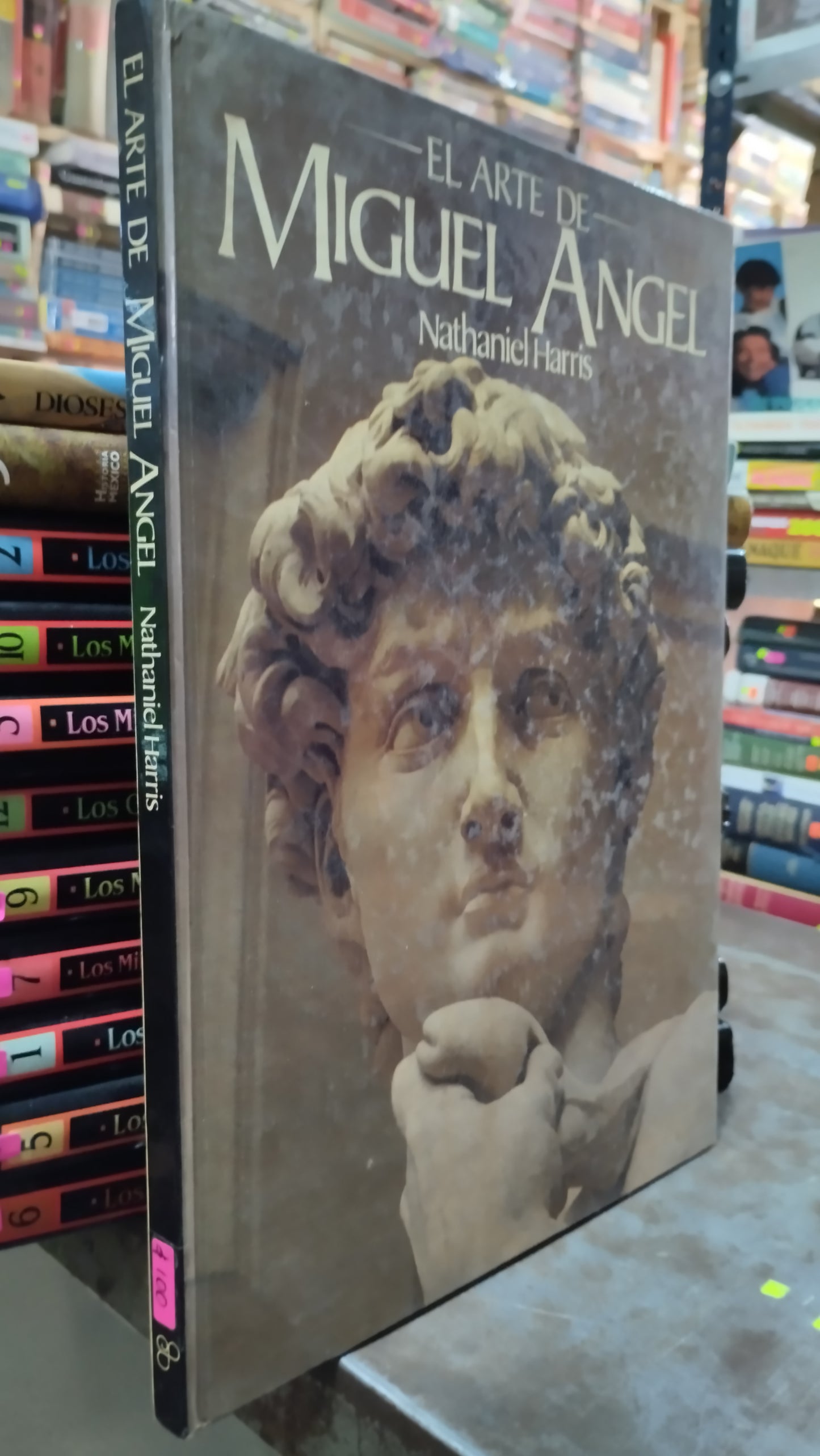 EL ARTE DE MIGUEL ANGEL POR NATHANIEL HARRIS LIBRO USADO HISTORIA ALDAMA