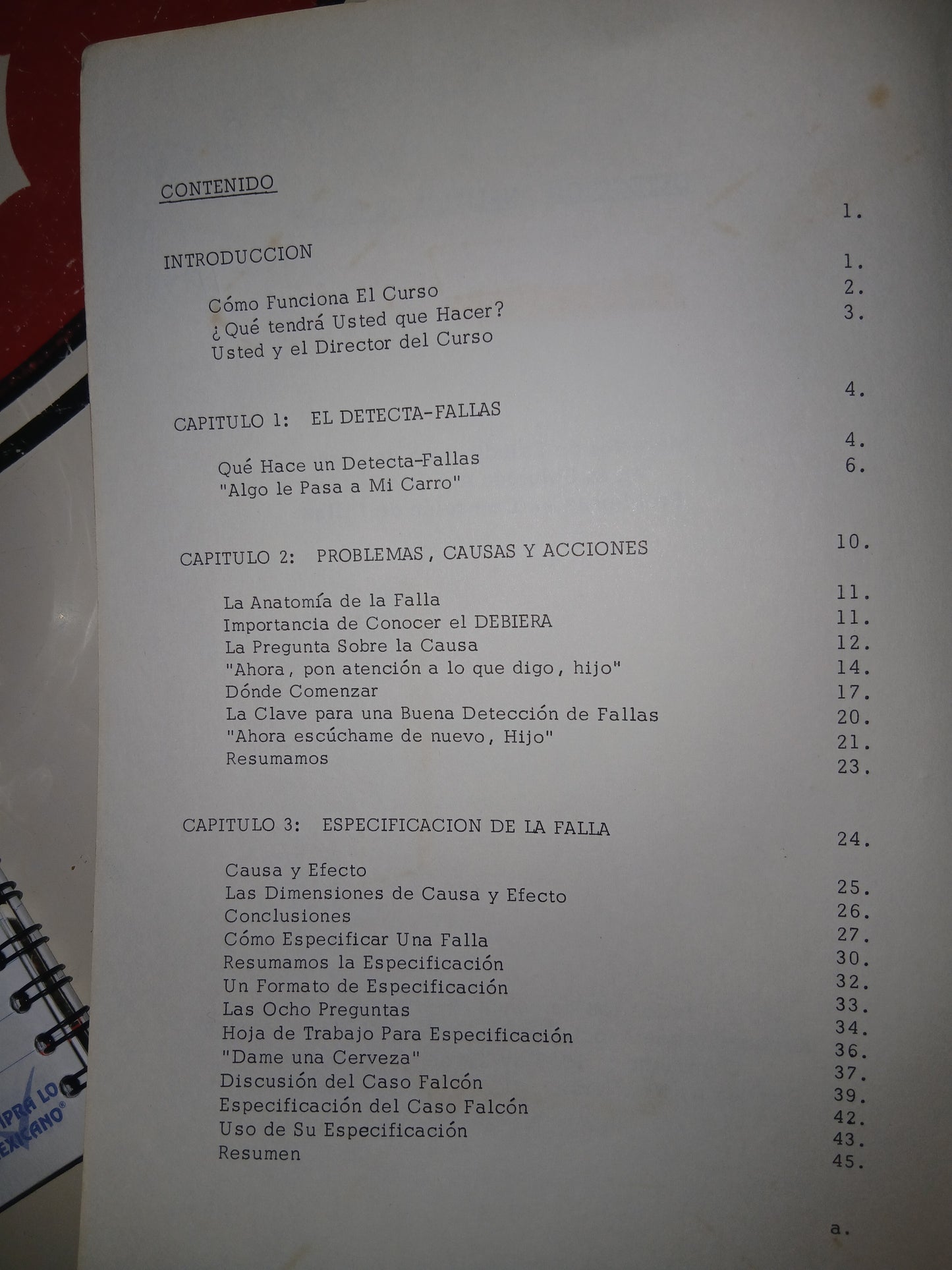 DETECCIÓN ANALÍTICA DE FALLAS POR KEPNER-TREGOE USADO ELECTRÓNICA LITERARIO 207