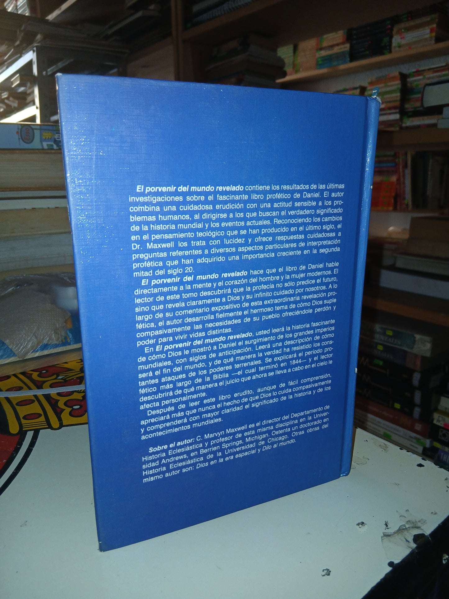 EL PORVENIR DEL MUNDO REVELADO POR C. MERVYN MAXWELL USADO RELIGIÓN LITERARIO 207
