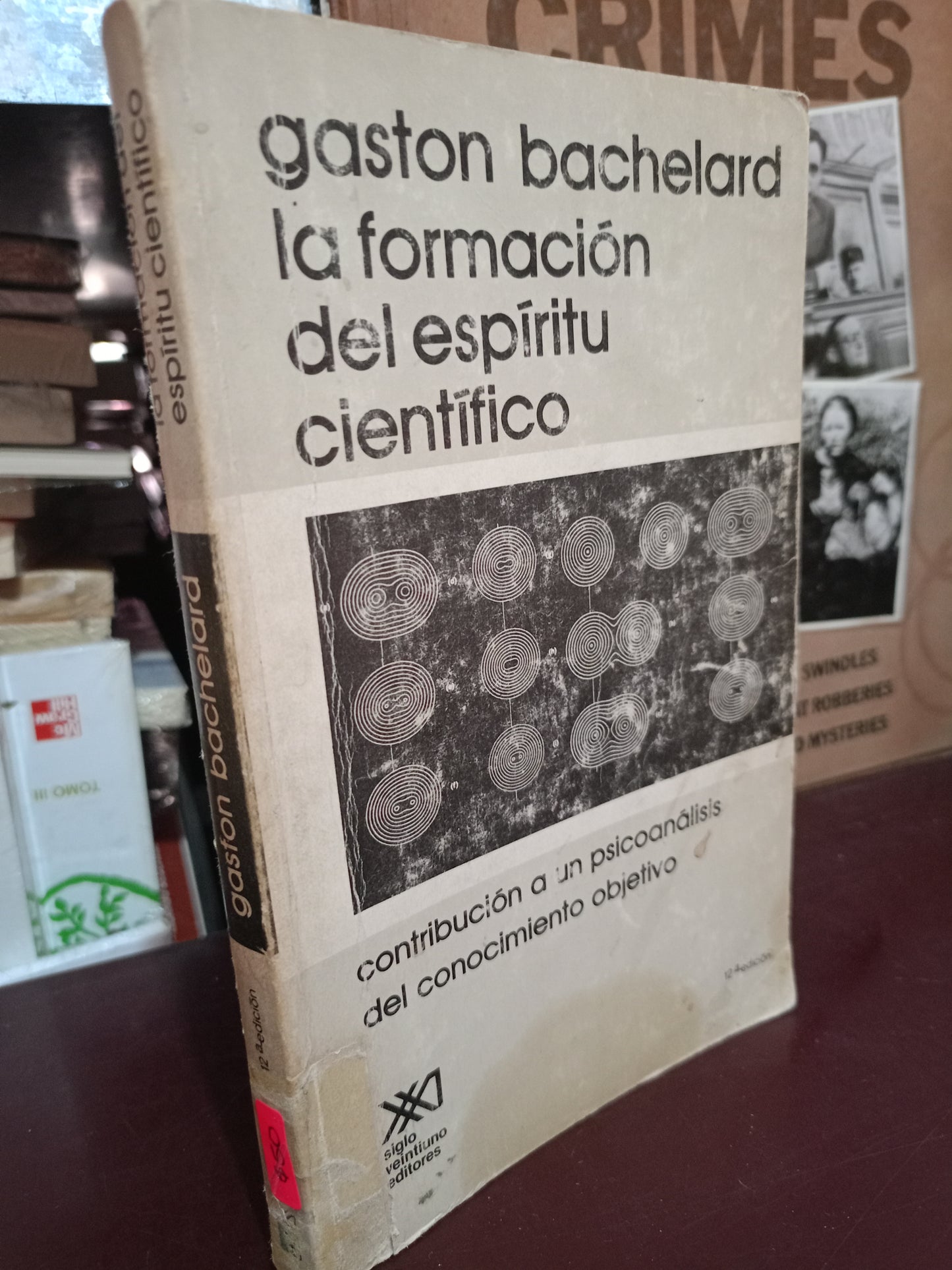 GASTON BACHELARD LA FORMACION DEL ESPÍRITU CIENTÍFICO USADO CIENCIA LITERARIO 305