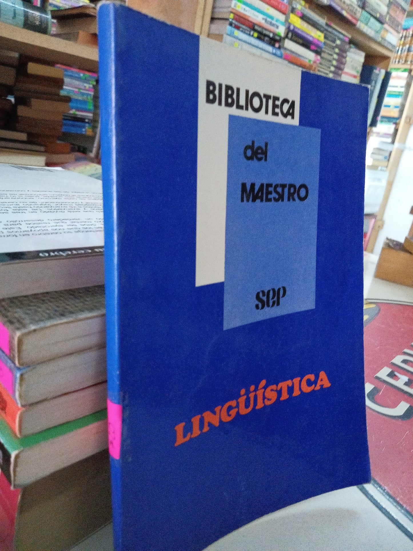 BIBLIOTECA DEL MAESTRO POR PROFESOR FRANCISCO LUNA LOPEZ USADO EDUCACION LITERARIO 207