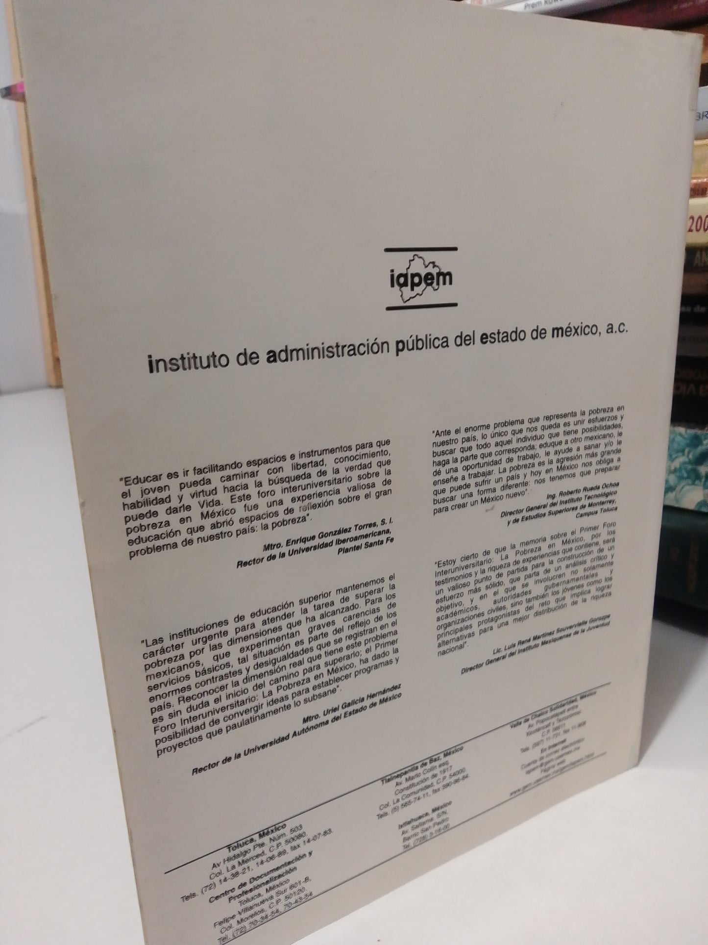 POBREZA EN MEXICO RETOS Y ALTERNATIVAS POR CARLOS ENRIQUE AGUIRRE LEAL USADO HISTORIA JUAREZ