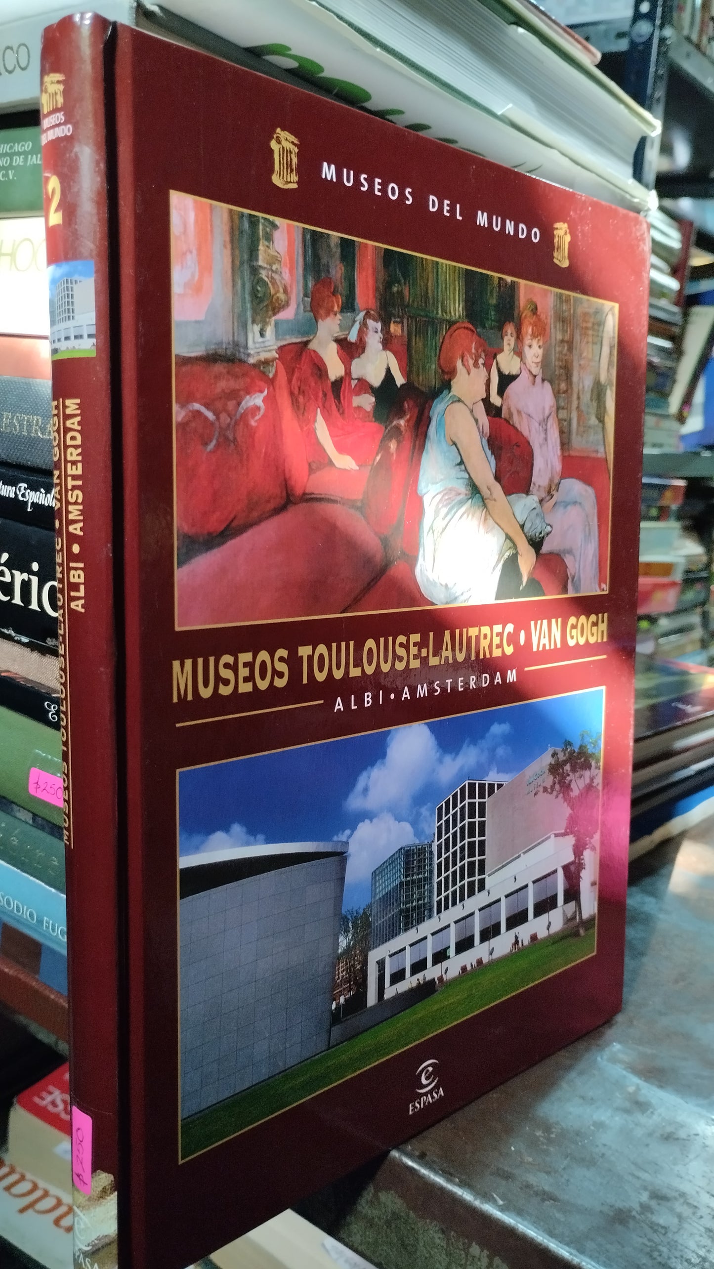 MUSEOS TOULOUSE LAUTREC VAN GOGH LIBRO USADO ARTE ALDAMA