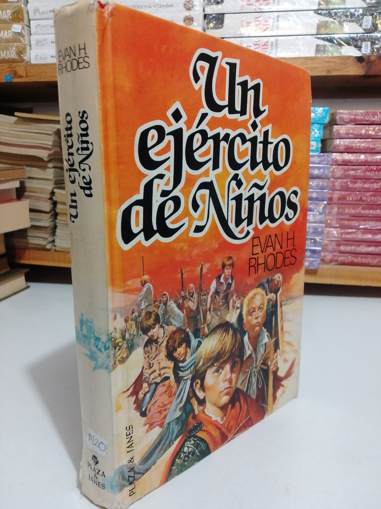 UN EJERCITO DE NIÑOS POR EVAN H. RHODES USADO NOVELA JUAREZ