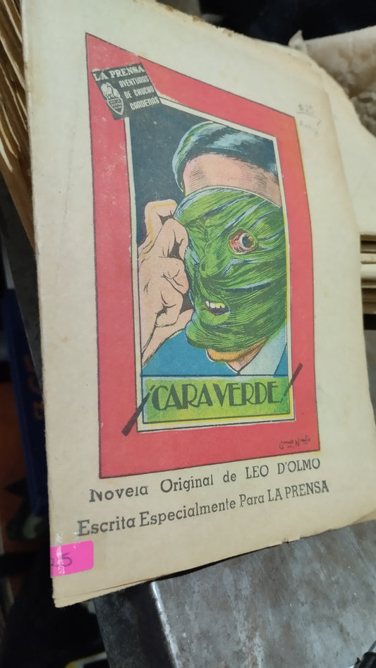 CARAVERDE POR LEO D OLMO LIBRO USADO ANTIGUO ALDAMA