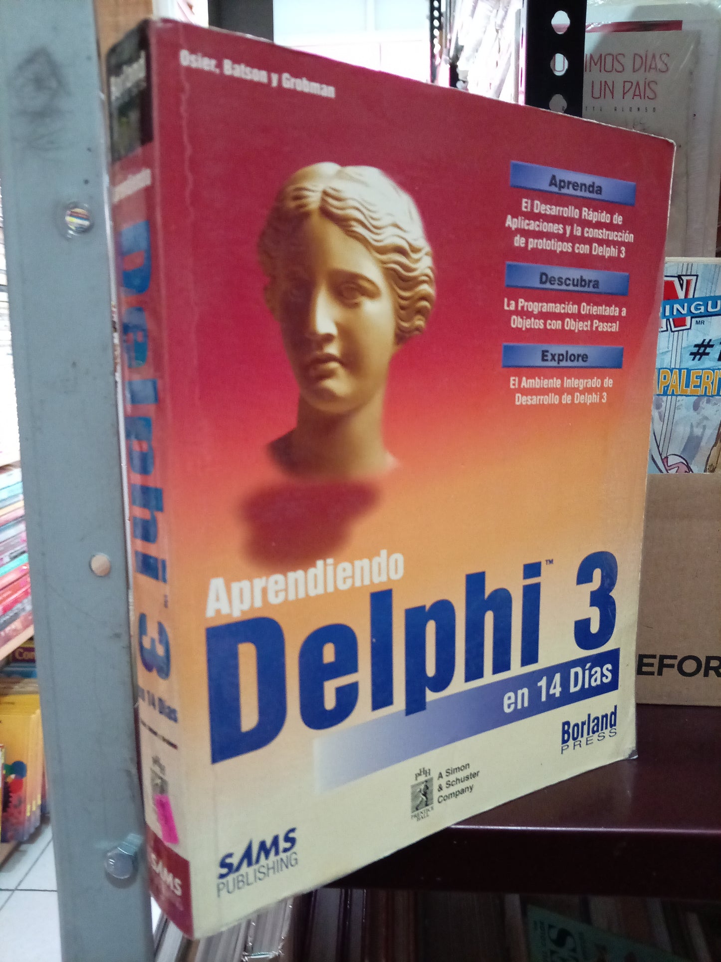 APRENDIENDO DELPHI 3 EN 14 DIAS USADO COMPUTO LITERARIO 305