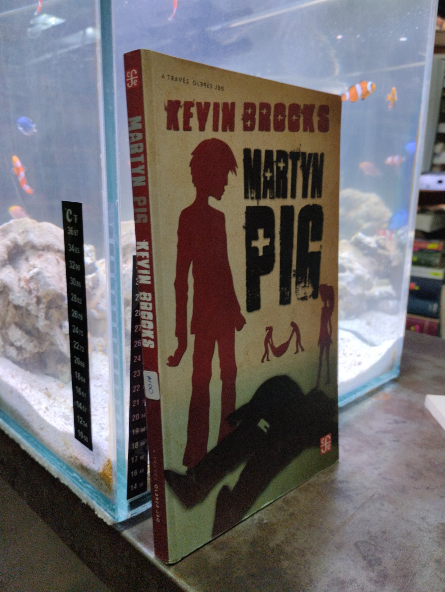 MARTYN PIG POR KEVIN BRROOKS USADO NOVELAS ALDAMA
