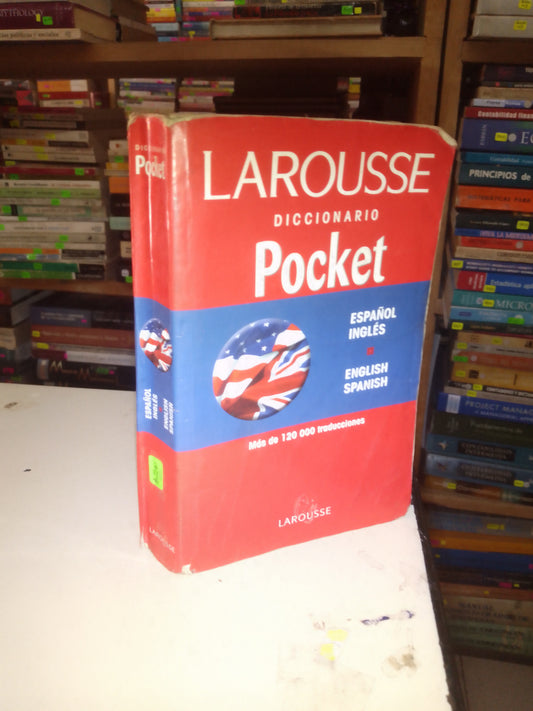 DICCIONARIO POCKET ESPAÑOL INGLÉS ENGLISH SPANISH USADO IDIOMAS LITERARIO 207