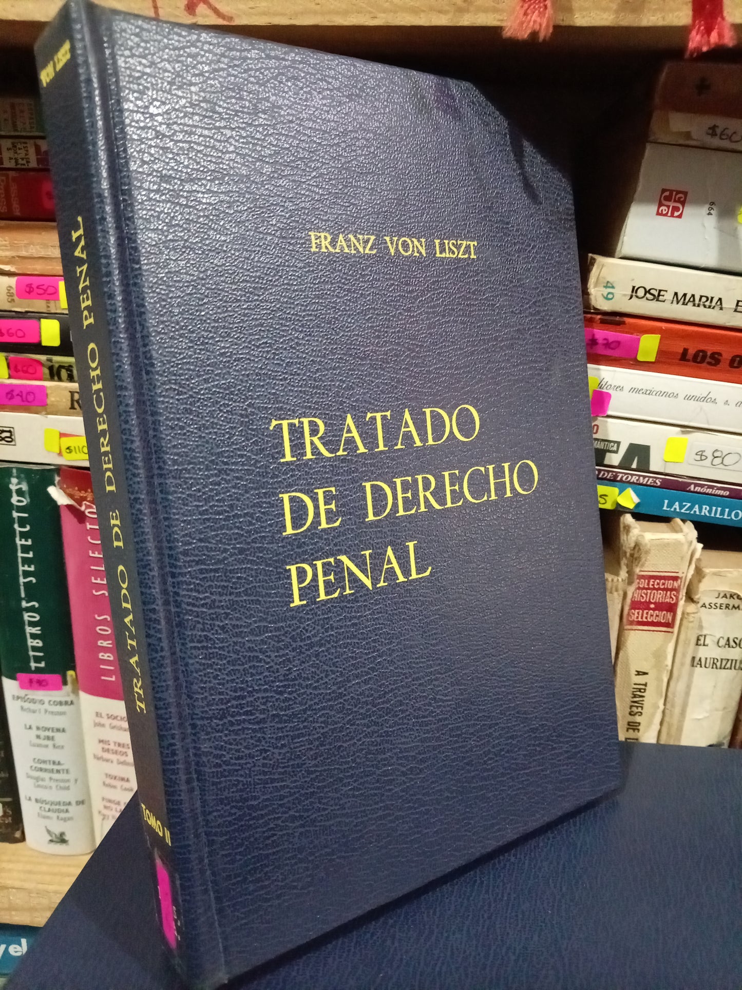 TRATADO DE DERECHO PENAL POR FRANZ VON LISZT USADO DERECHO LITERARIO 305