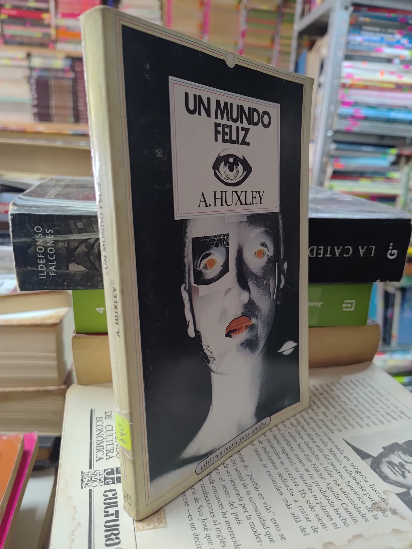 UN MUNDO FELIZ POR A. HUXLEY USADO NOVELAS JUAREZ 507