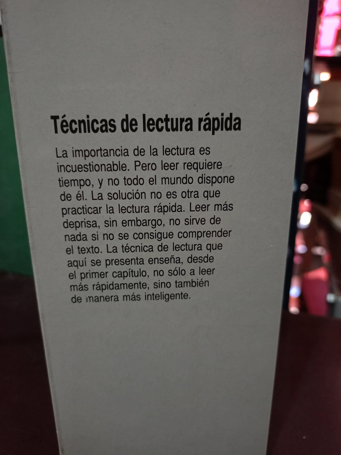 TÉCNICAS DE LECTURA RÁPIDA POR DIANA DARLEY FINK, JOHN T. TATE JR., MICHAEL D. ROSE USADO EDUCACIÓN LITERARIO 305