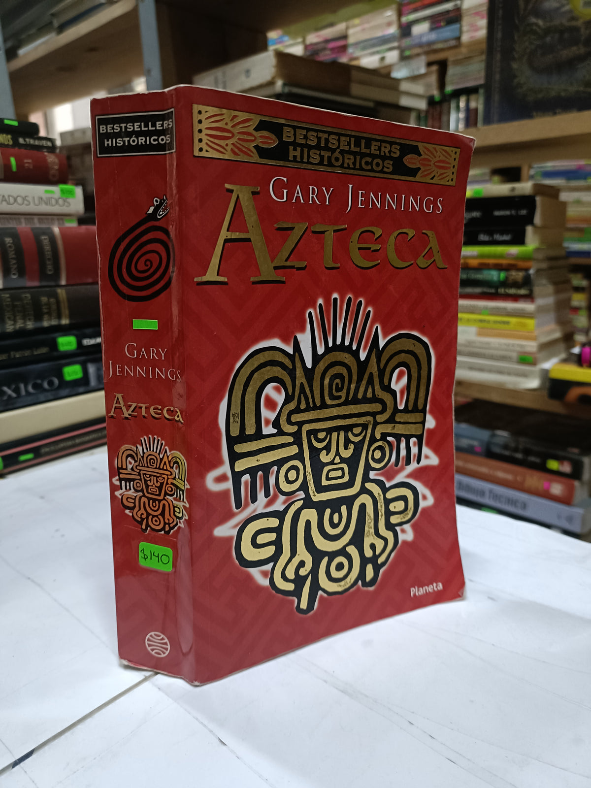 AZTECA POR GARY JENNINGS USADO NOVELA LITERARIO 207