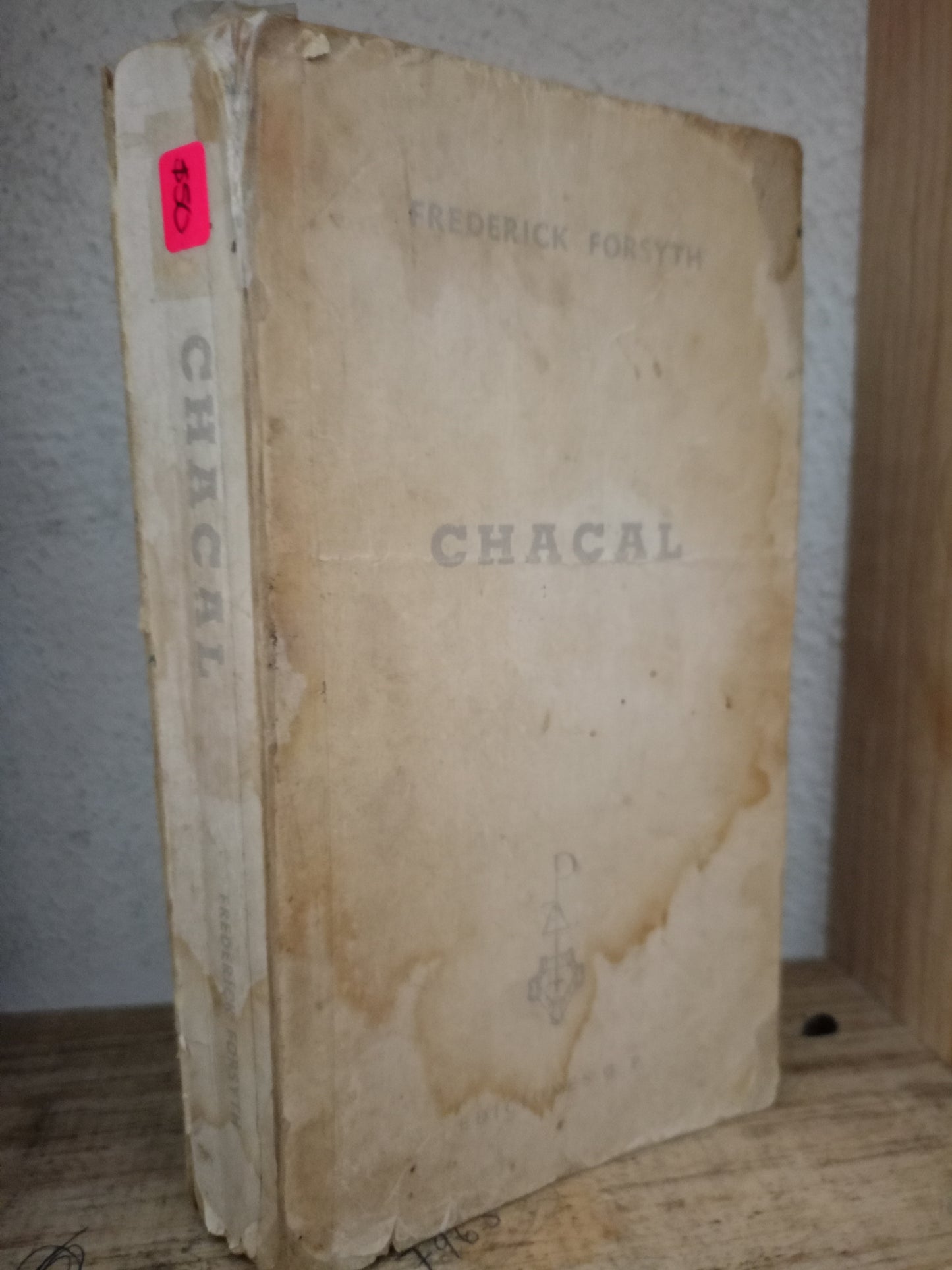 CHACAL FEDERICK FORSYTH USADO NOVELA LITERARIO 305