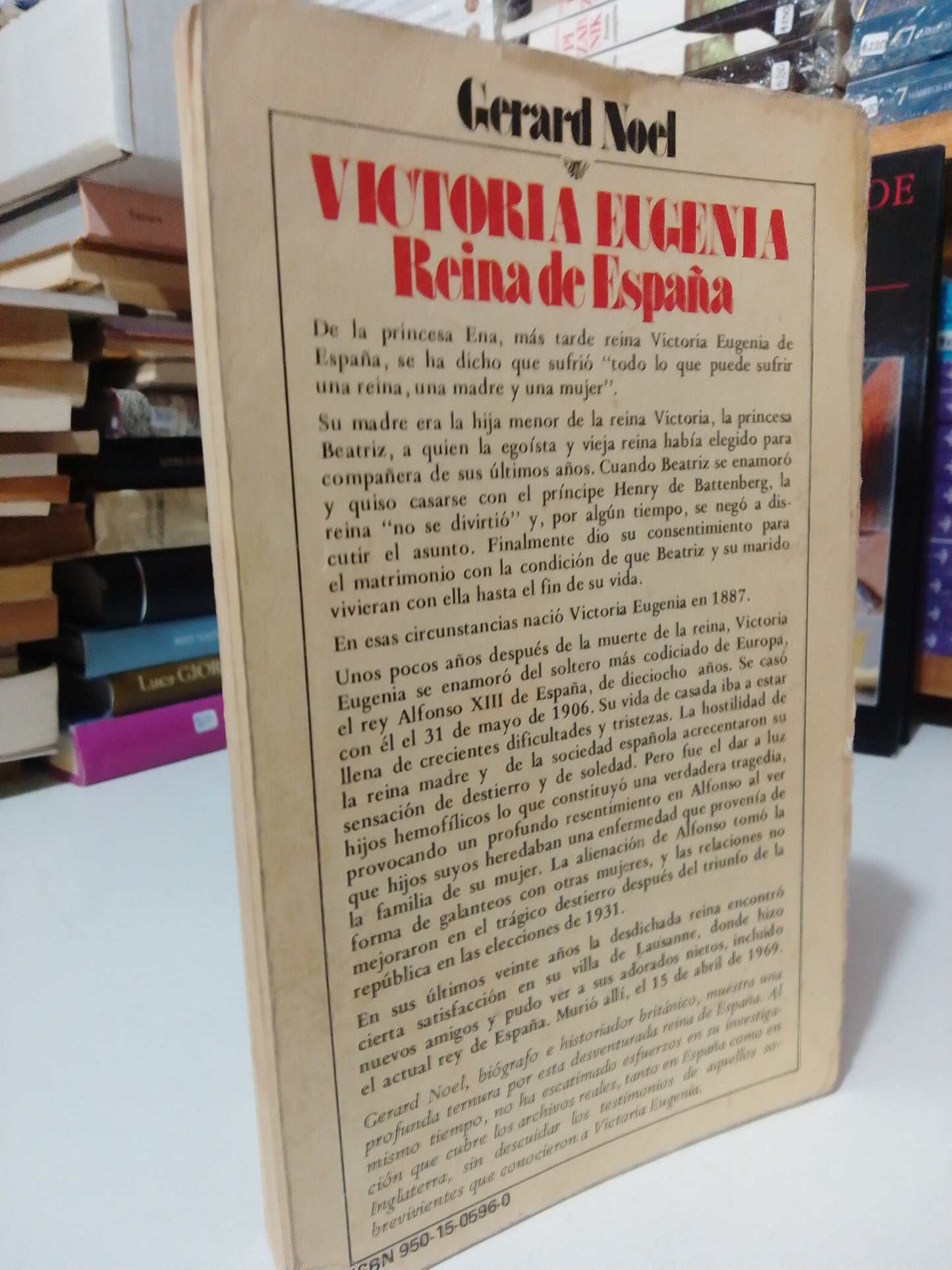 VICTORIA EUGENIA REINA DE ESPAÑA POR GERARD NOEL USADO HISTORIA JUAREZ