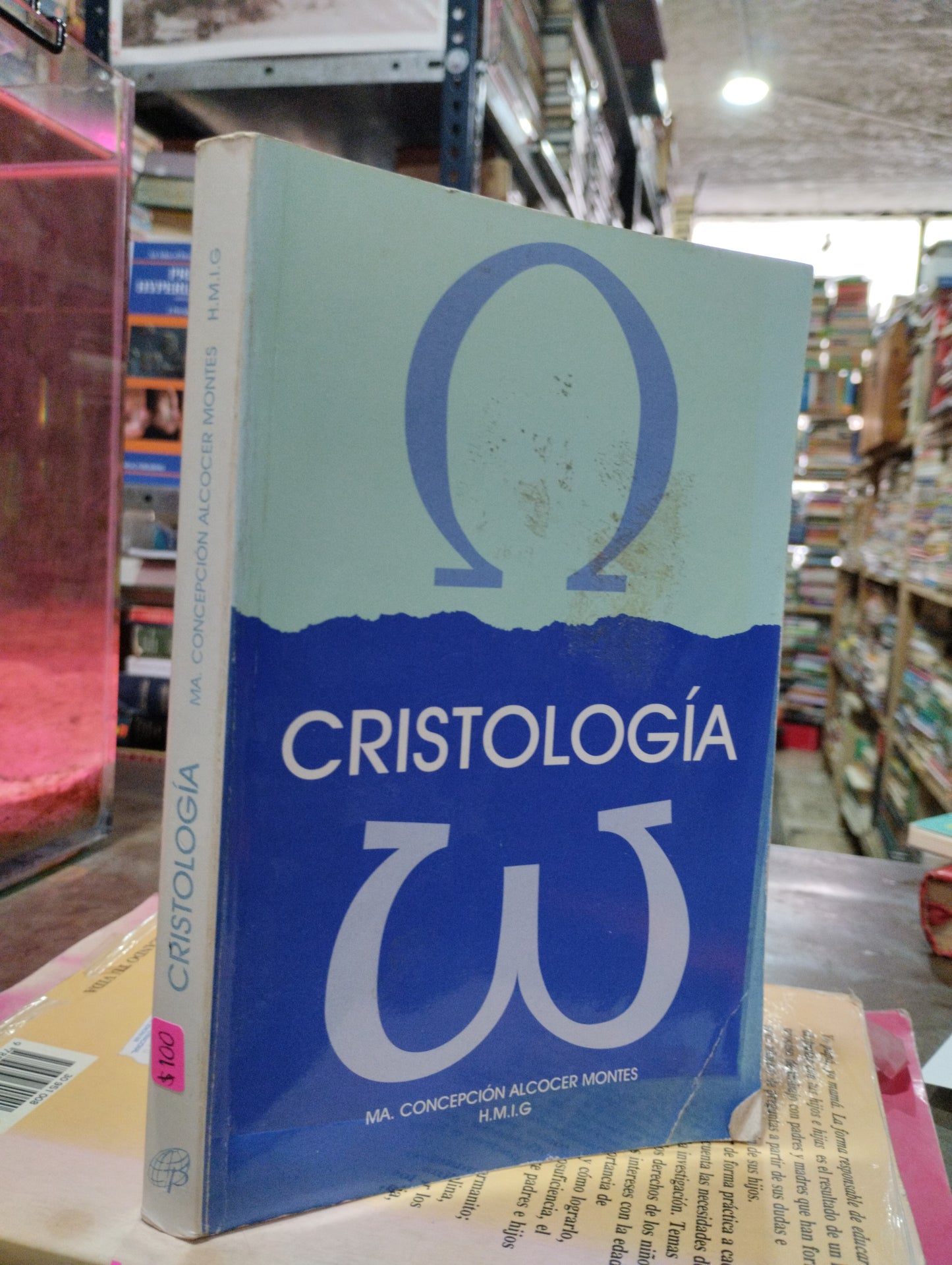 CRISTOLOGIA POR MA. CONCEPCION ALCOCER MONTES USADO RELIGION ALDAMA
