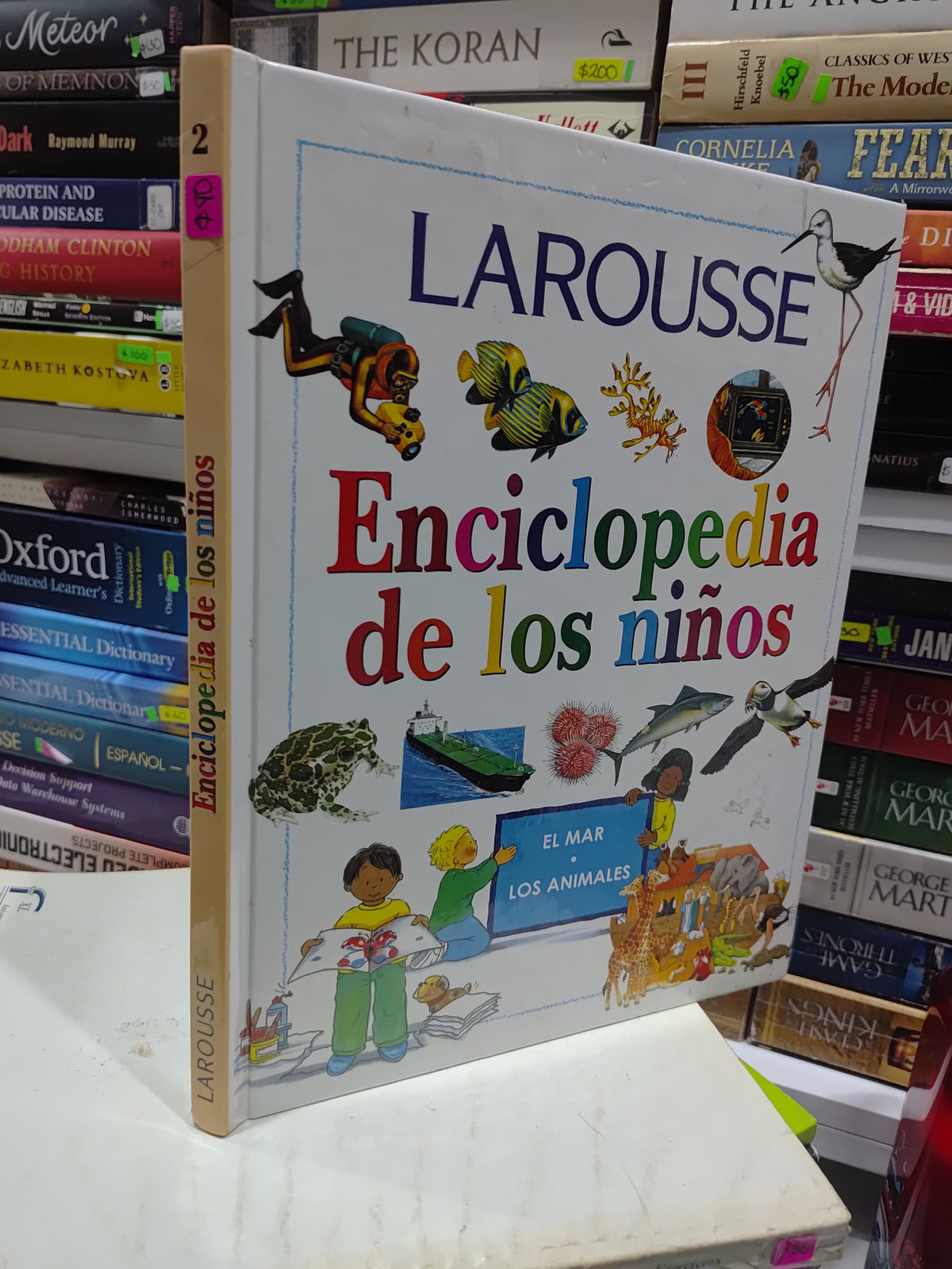 ENCICLOPEDIA DE LOS NIÑOS 2 LAROUSSE USADO INFANTILES JUAREZ 507