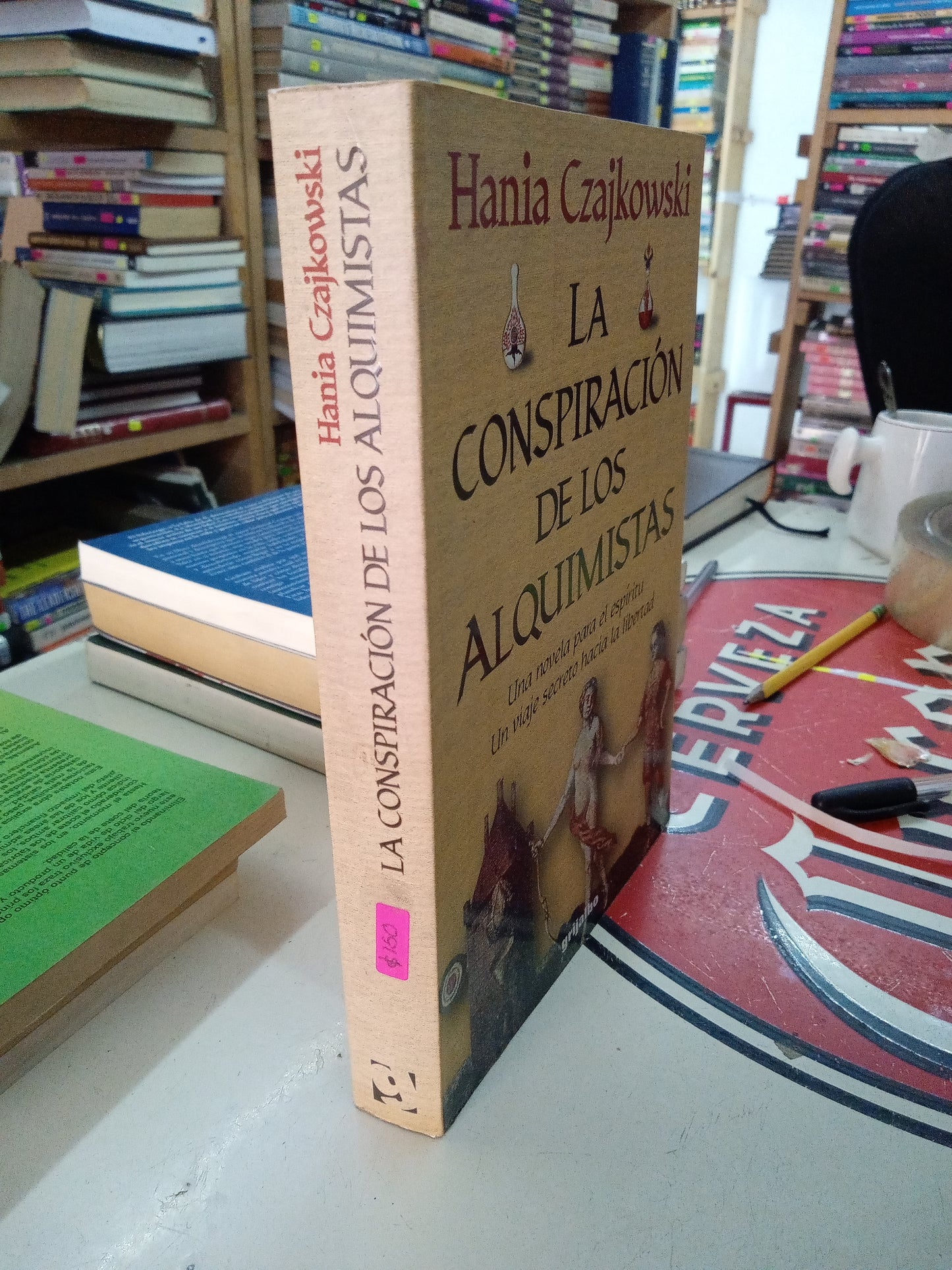 LA CONSPIRACION DE LOS ALQUIMISTAS POR HANIA CZAJKOWSKI USADO NOVELA LITERARIO 207