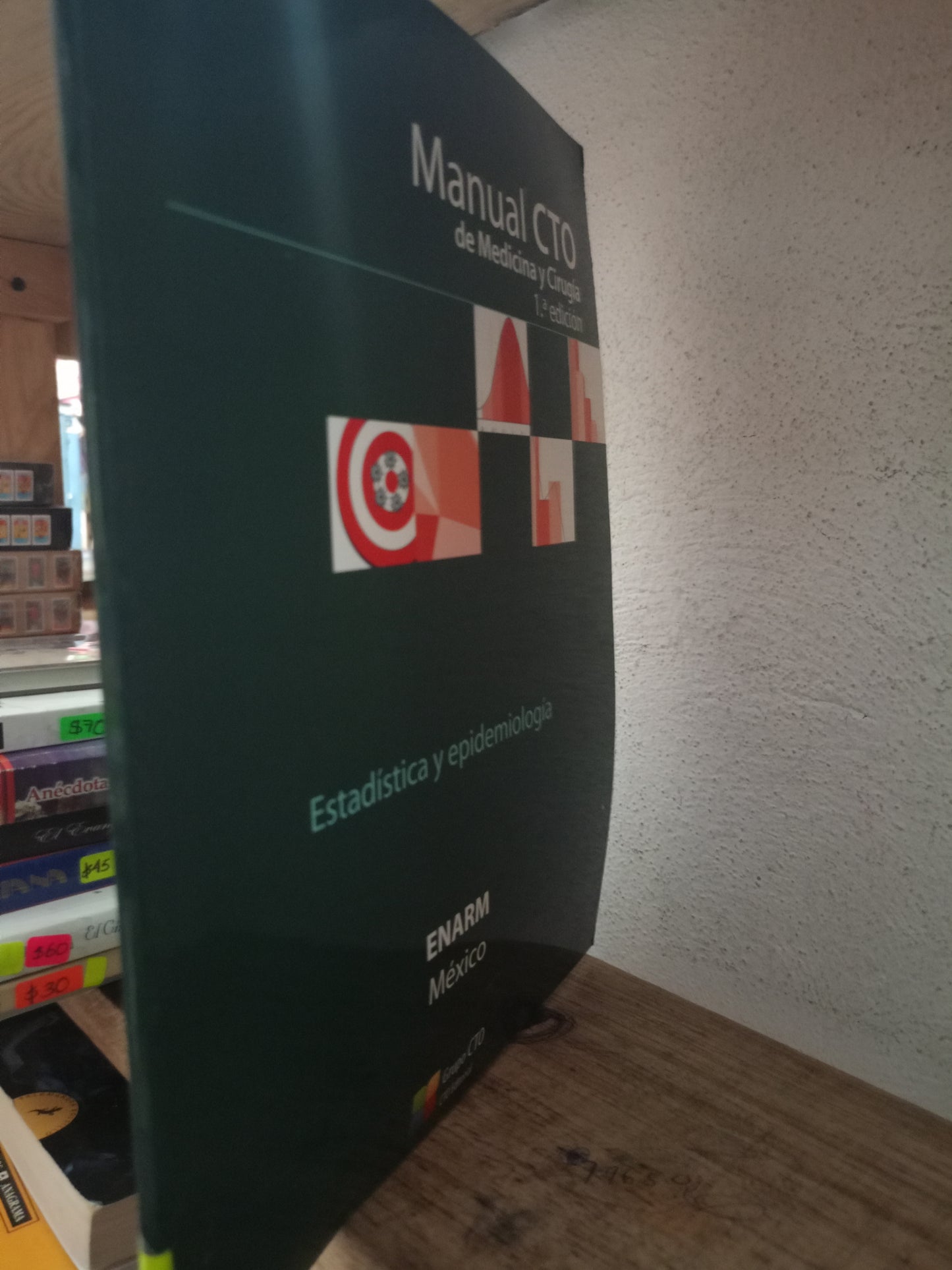 MANUAL CTO DE MEDICINA Y CIRUGIA USADO A.SALUD LITERARIO 305