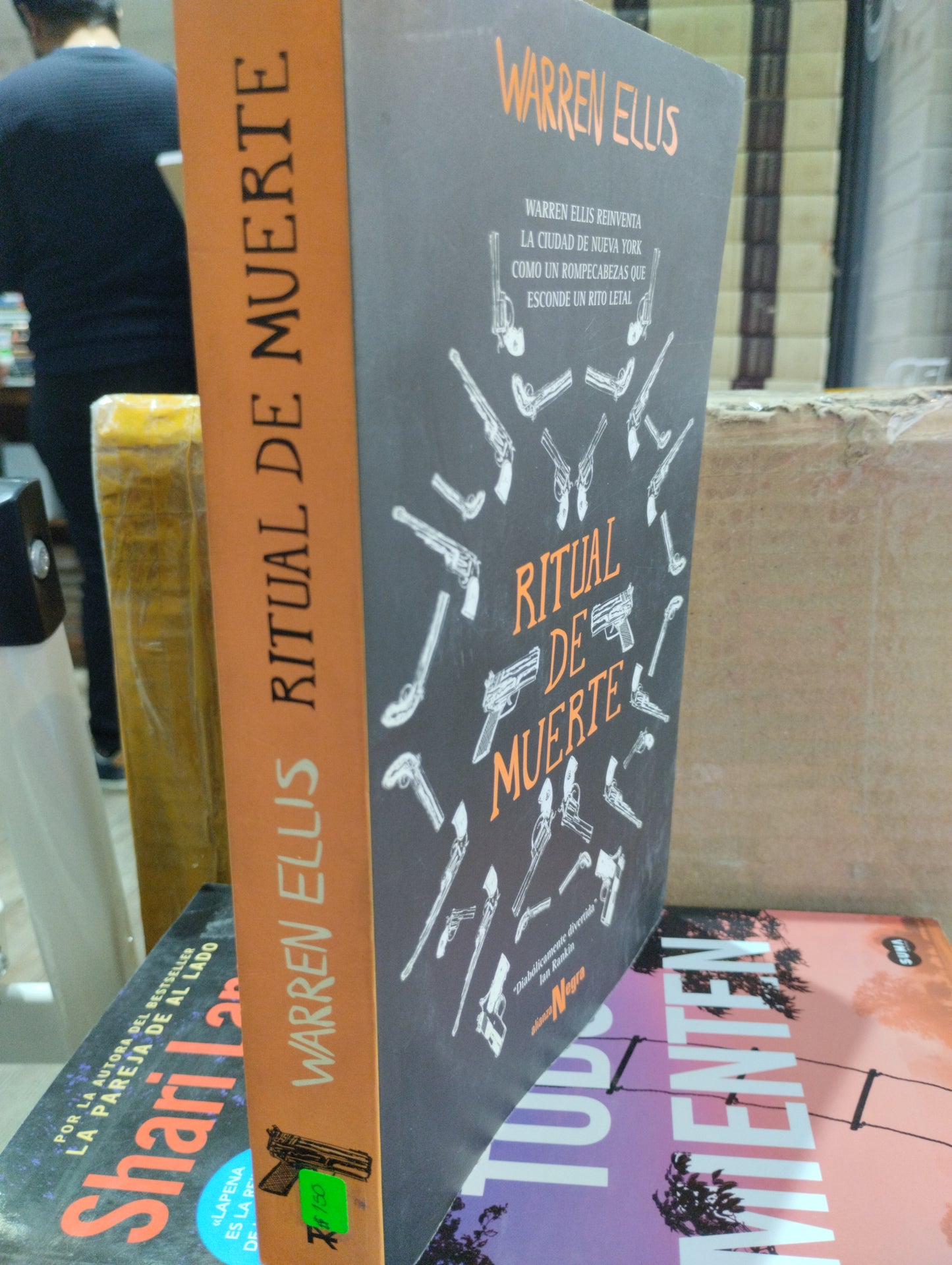 RITUAL DE MUERTE WARREN ELLIS USADO NOVELAS JUAREZ 515