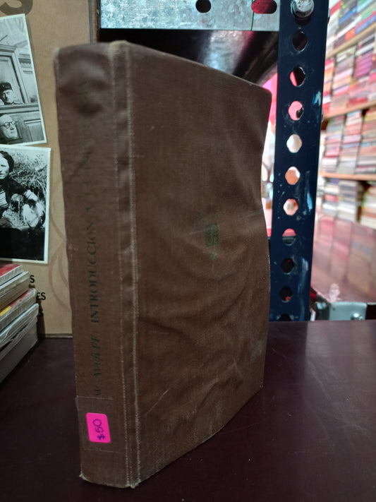 INTRODUCCIÓN A LA PSICOLOGÍA POR WERNER WOLFF USADO PSICOLOGÍA LITERARIO 305