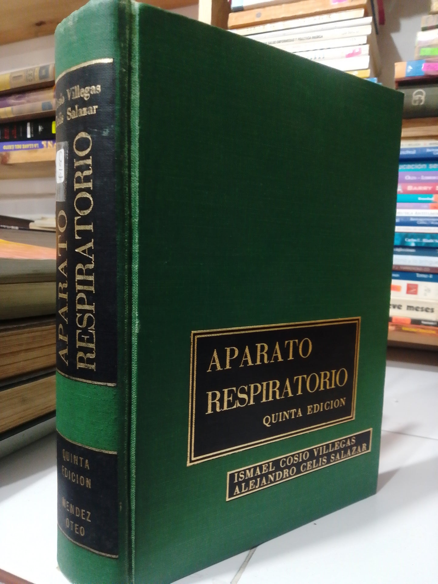 APARATO RESPIRATORIO POR ISMAEL COSIO VILLEGAS USADO SALUD JUAREZ