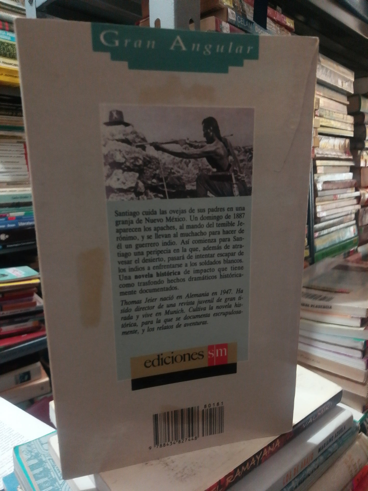 EL APACHE BLANCO POR THOMAS JEIER USADO NOVELA JUAREZ