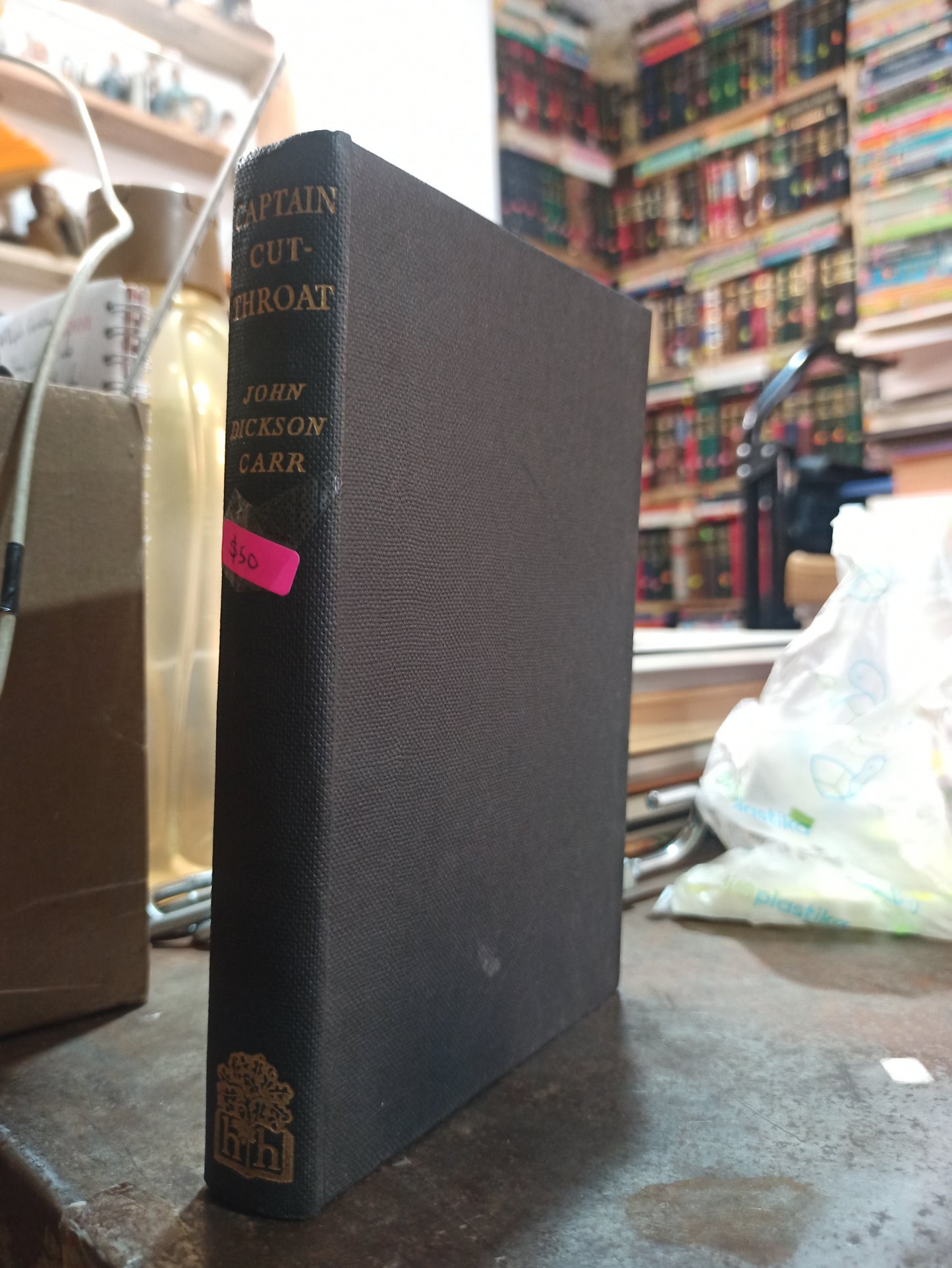 CAPTAIN CUTTHROAT POR JOHN DICKSON CARR USADO IDIOMAS ALDAMA