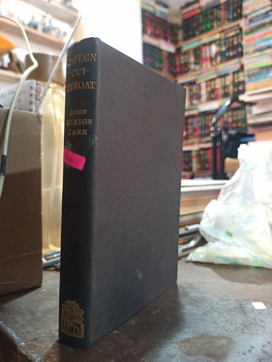 CAPTAIN CUTTHROAT POR JOHN DICKSON CARR USADO IDIOMAS ALDAMA