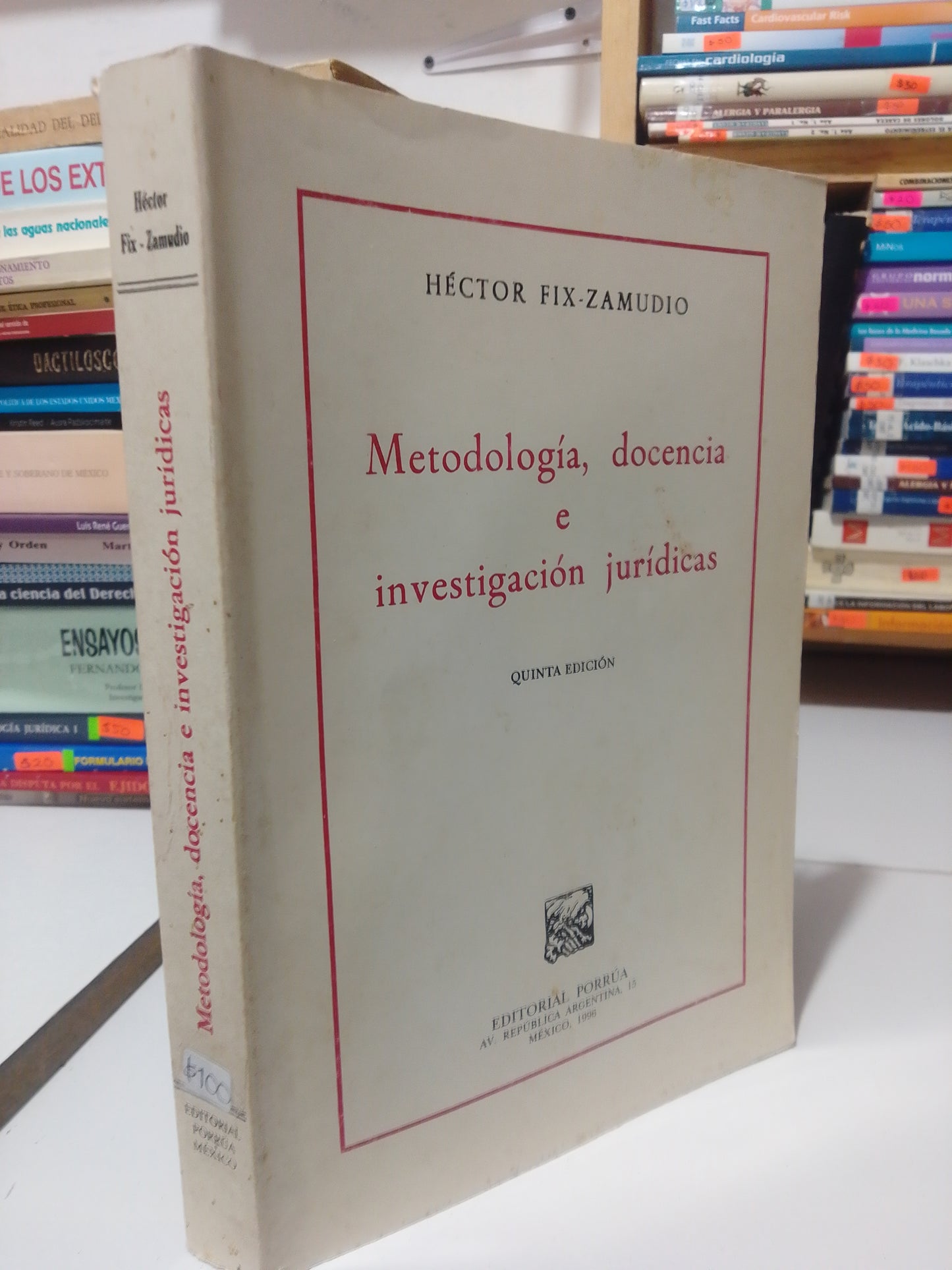 METODOLOGIA DOCENCIA E INVESTIGACION JURIDICAS POR HECTOR FIX ZAMUDIO USADO DERECHO JUAREZ