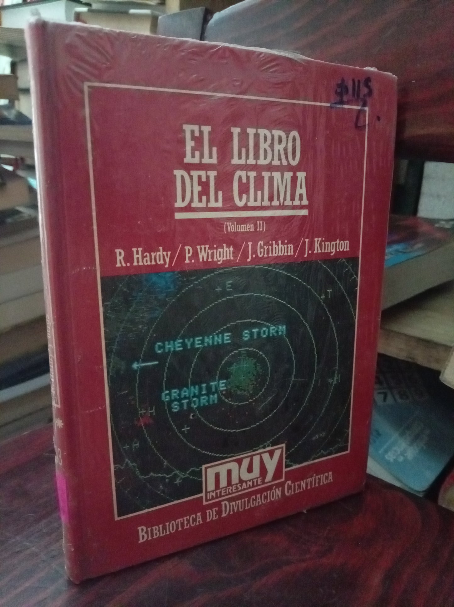 EL LIBRO DEL CLIMA POR HARDY WRIGHT GRIBBIN KINGTON USADO CIENCIA LITERARIO 305