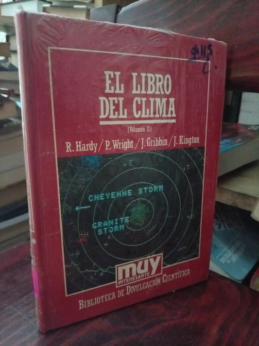 EL LIBRO DEL CLIMA POR HARDY WRIGHT GRIBBIN KINGTON USADO CIENCIA LITERARIO 305