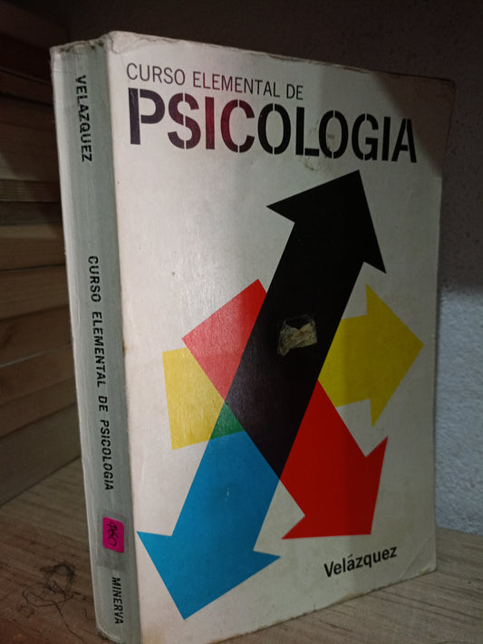 CURSO ELEMENTAL DE PSICOLOGIA POR VELAZQUEZ USADO PSICO LITERARIO 305