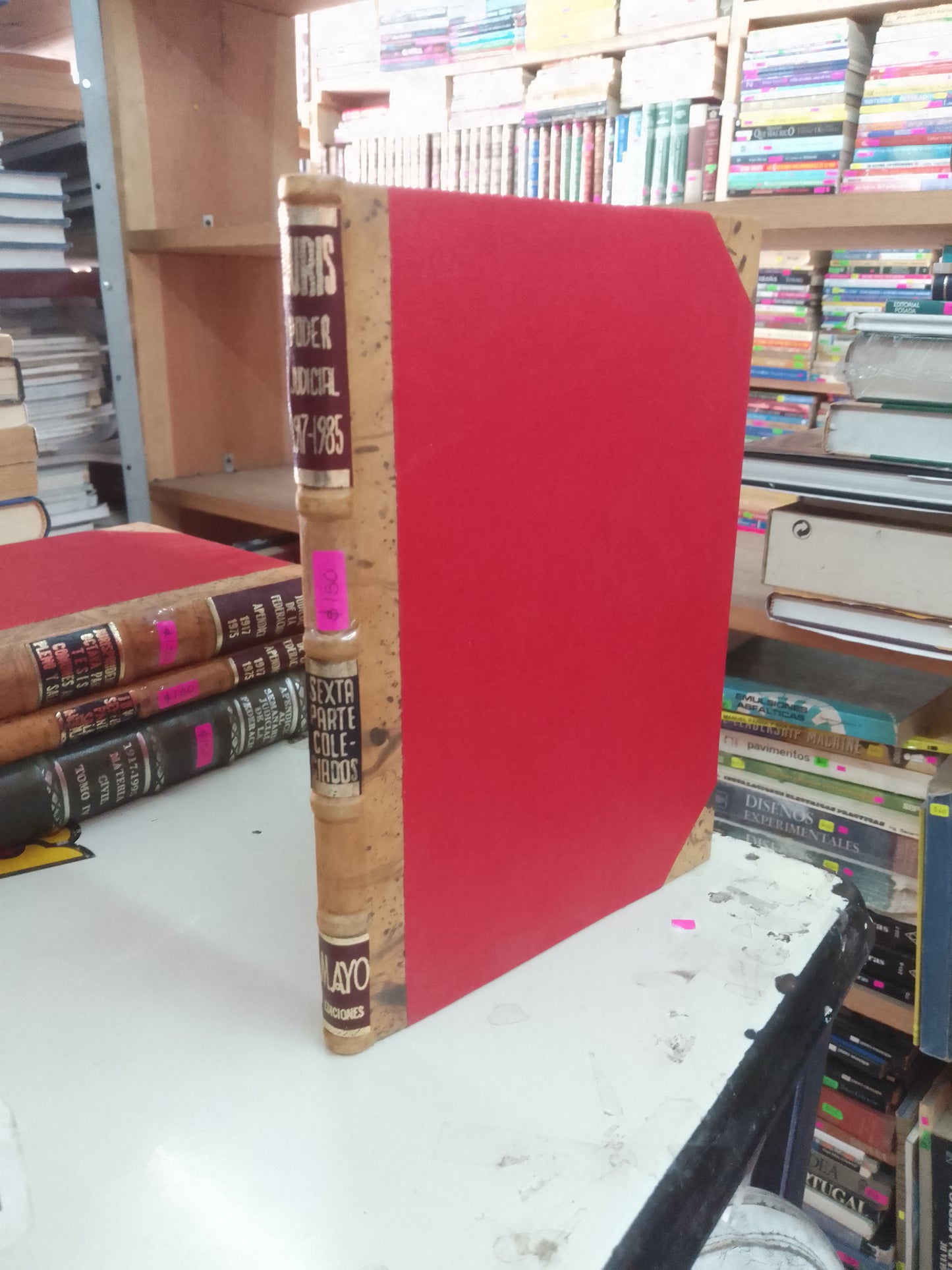 JURIS. PODER JUDICIAL 1917-1985. SEXTA PARTE COLEGIADOS USADO DERECHO LITERARIO 207