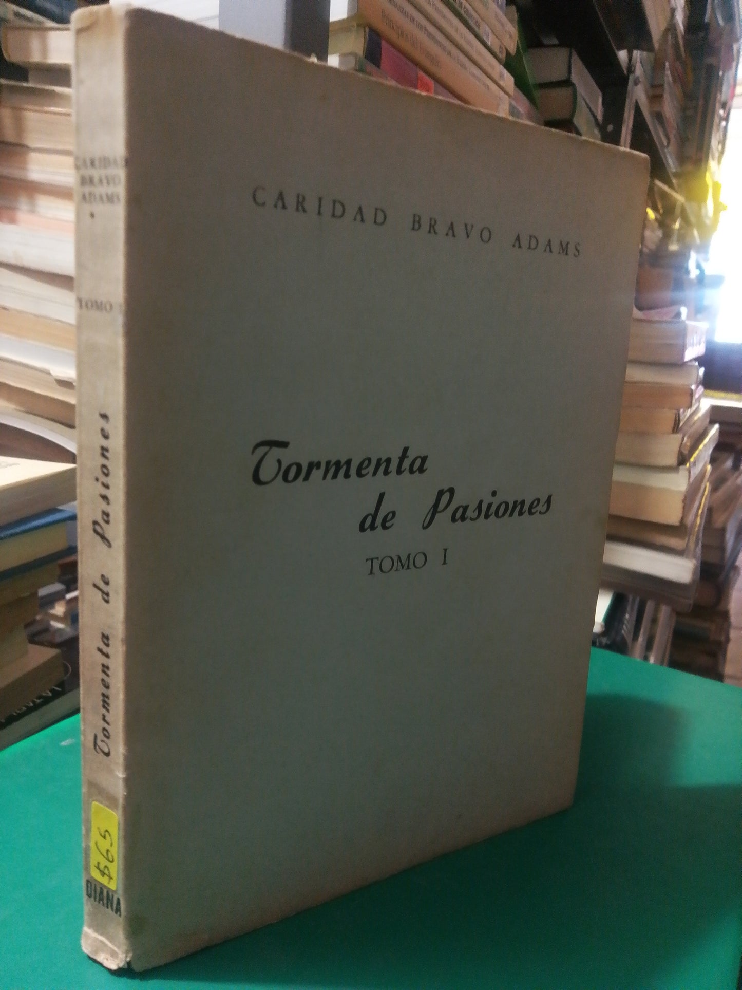 TORMENTA DE PASIONES TOMO I POR CARIDAD BRAVO ADAMS USADO NOVELA JUAREZ