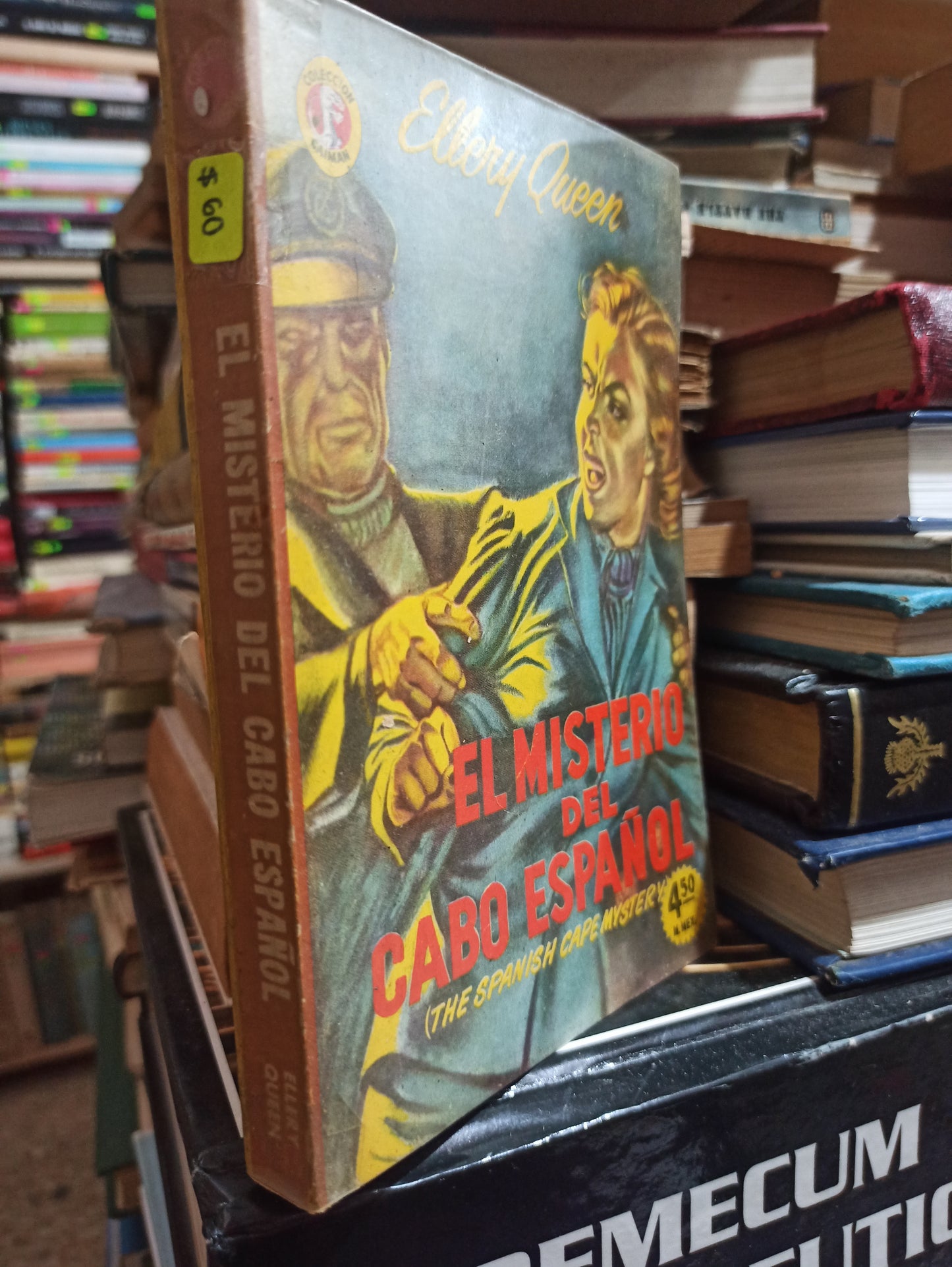EL MISTERIO DEL CABO ESPAÑOL POR ELLERY QUEEN USADO NOVELAS ALDAMA