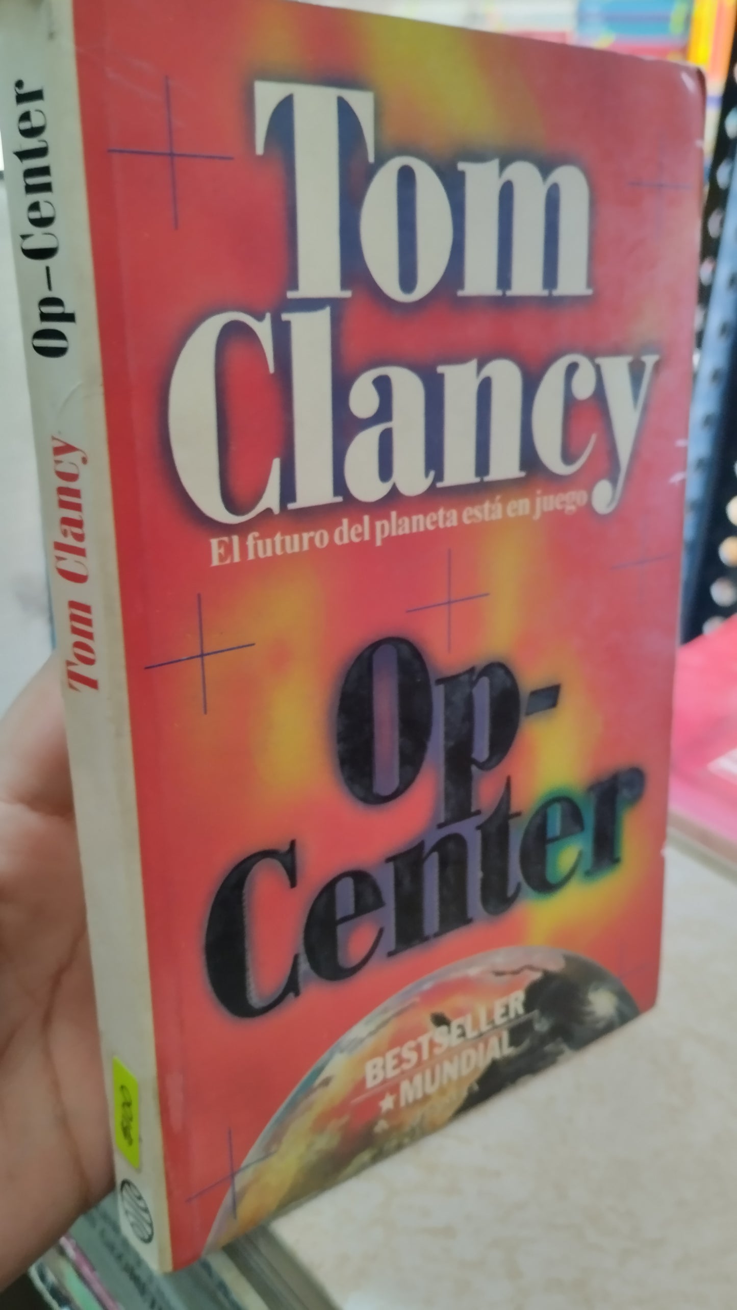 OP CENTER POR TOM CLANCY LIBRO USADO NOVELAS ALDAMA