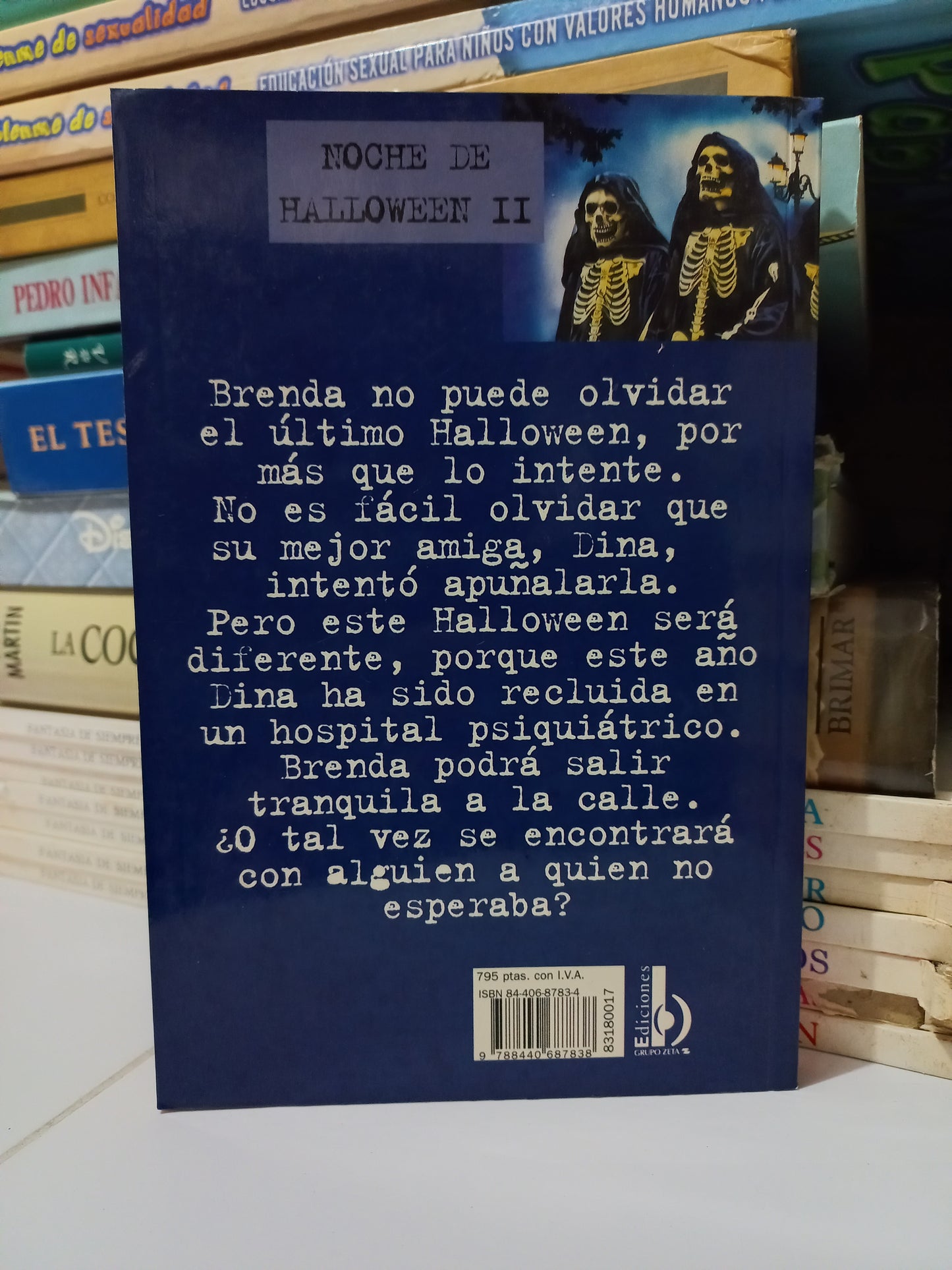 NOCHE DE HALLOWEEN II POR R.L. STINE USADO NOVELA JUÁREZ