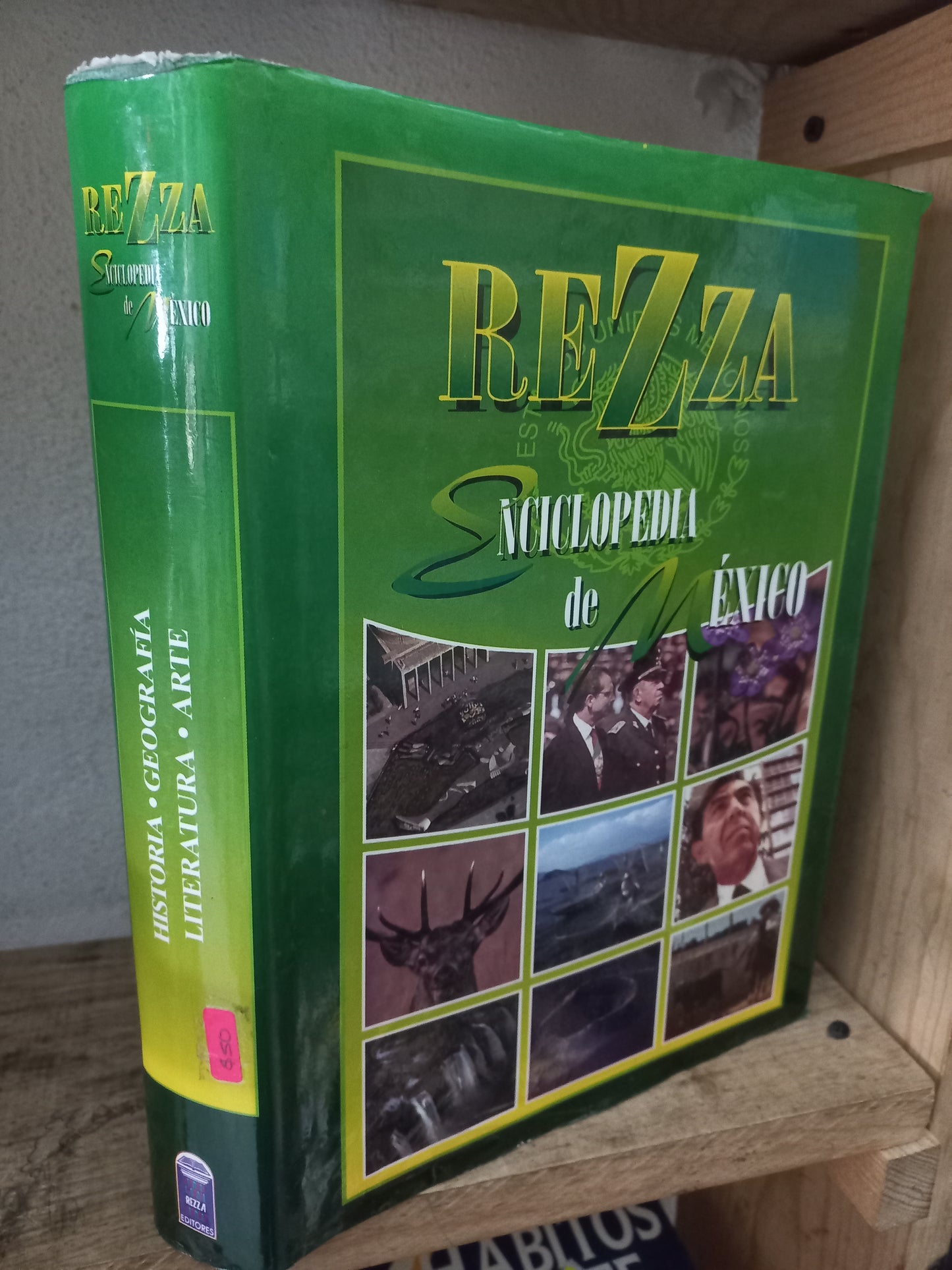 REZZA ENCICLOPEDIA DE MÉXICO USADO HISTORIA LITERARIO 305
