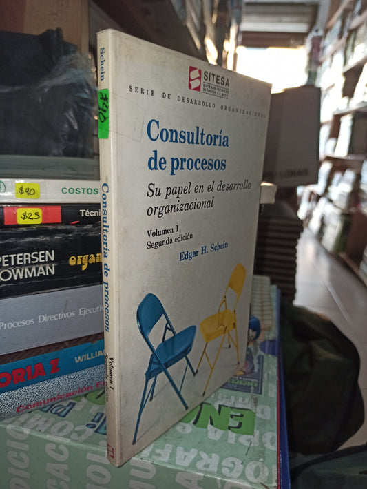 CONSULTORIA DE PROCESOS POR EDGAR H. SCHEIN USADO ADMINISTRACIÓN LITERARIO 207