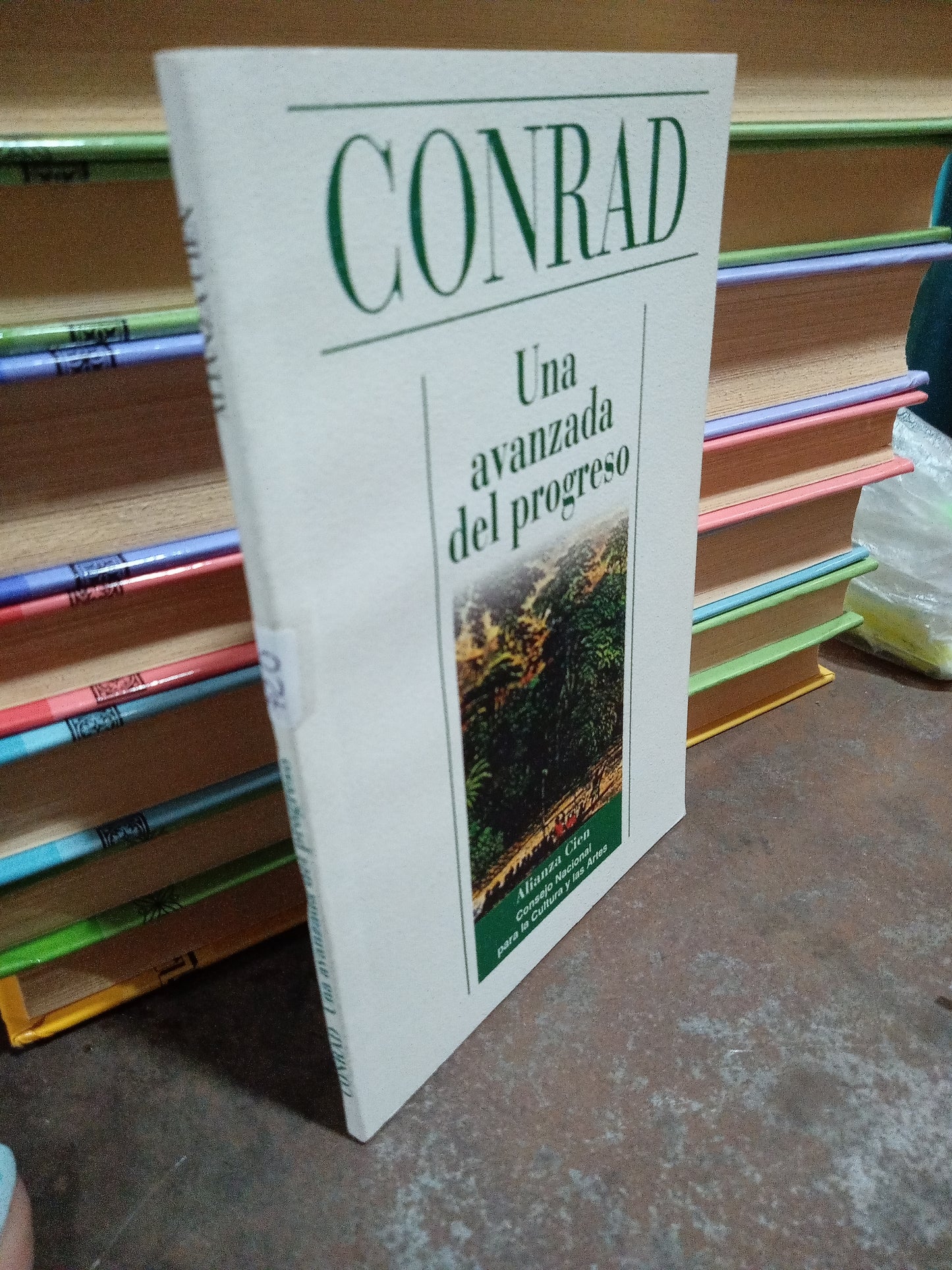 UNA AVANZADA DEL PROGRESO POR CONRAD USADO NOVELA ALDAMA