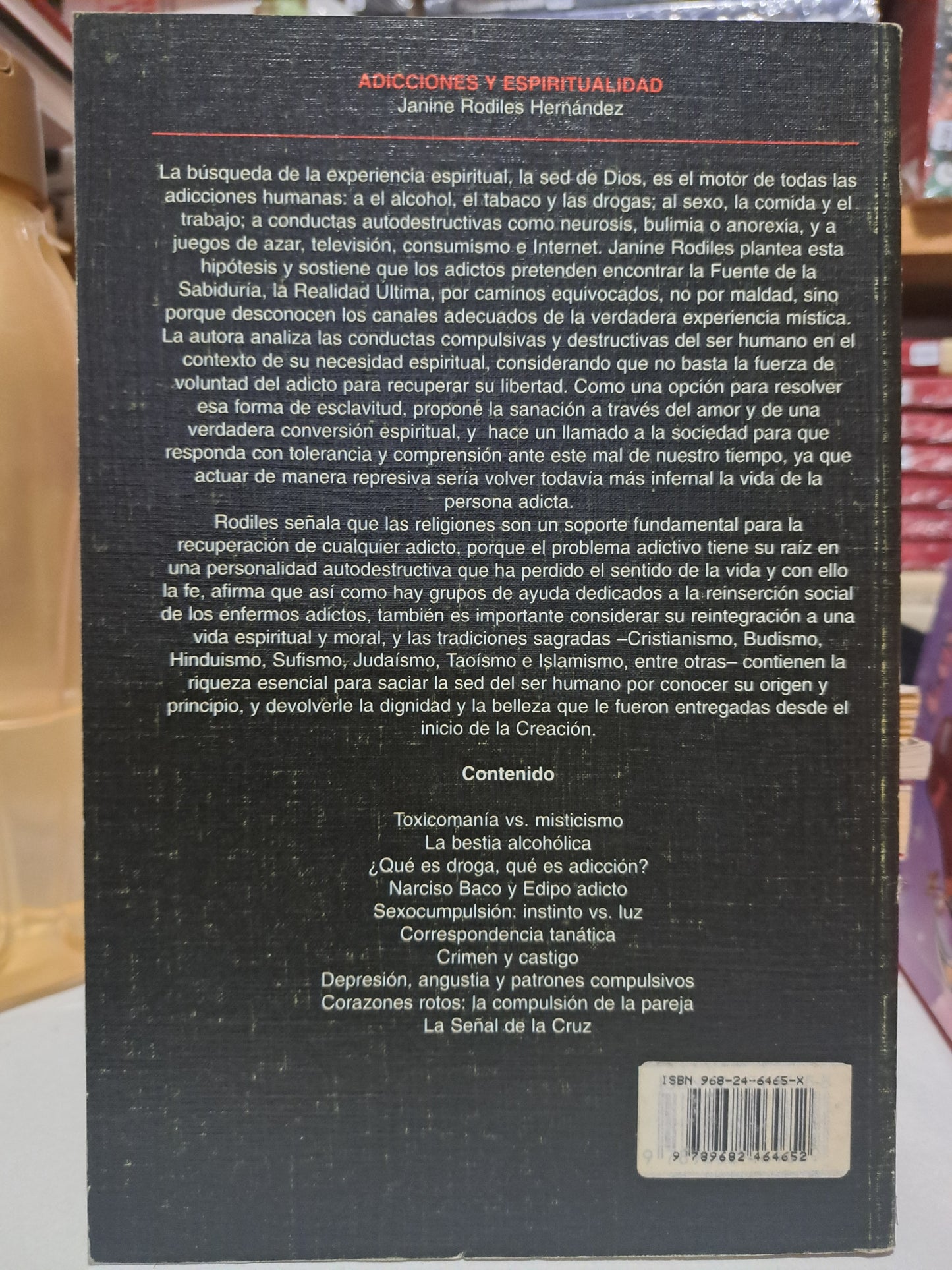 ADICCIONES Y ESPIRITUALIDAD JANINE RODILES HERNÁNDEZ USADO SUPERACIÓN PERSONAL JUÁREZ