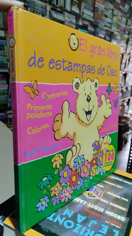 EL GRAN LIBRO DE ESTAMPAS DE OSO POR ANDY COOKE LIBRO USADO INFANTIL ALDAMA