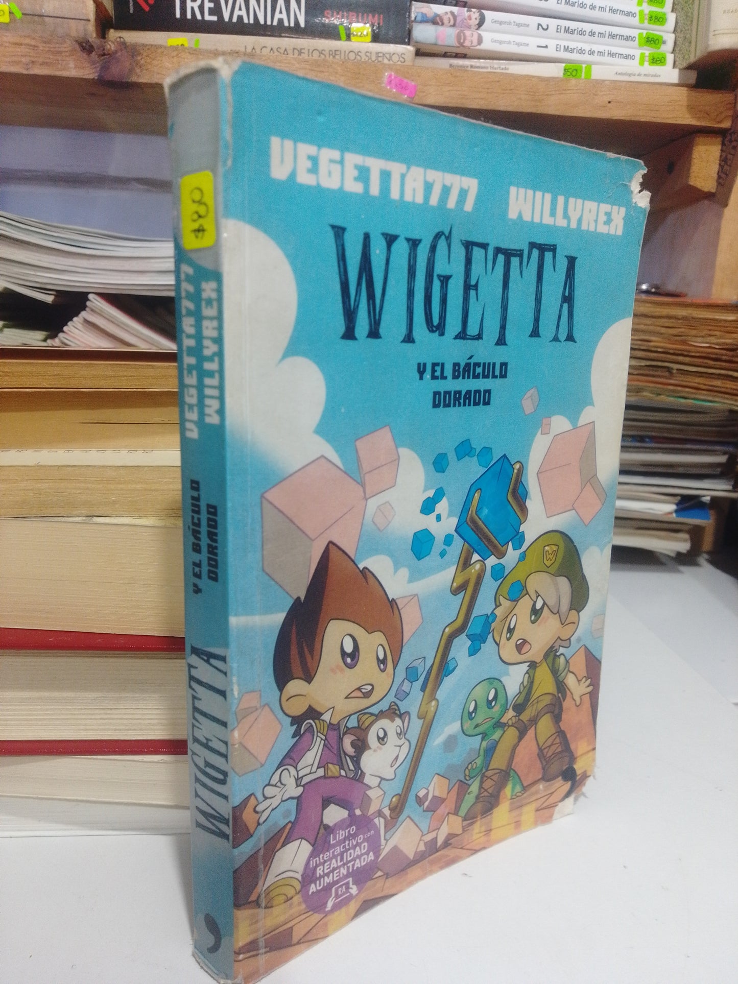 WIGETTA Y EL BACULO DORADO POR VEGETA777, USADO, INFANTIL, JUAREZ 515
