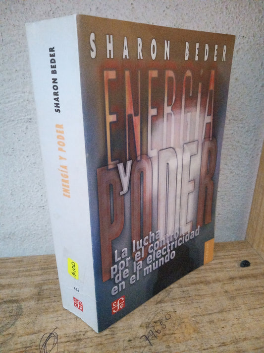 ENERGIA Y PODER SHARON BEDER USADO NOVELA LITERARIO 305